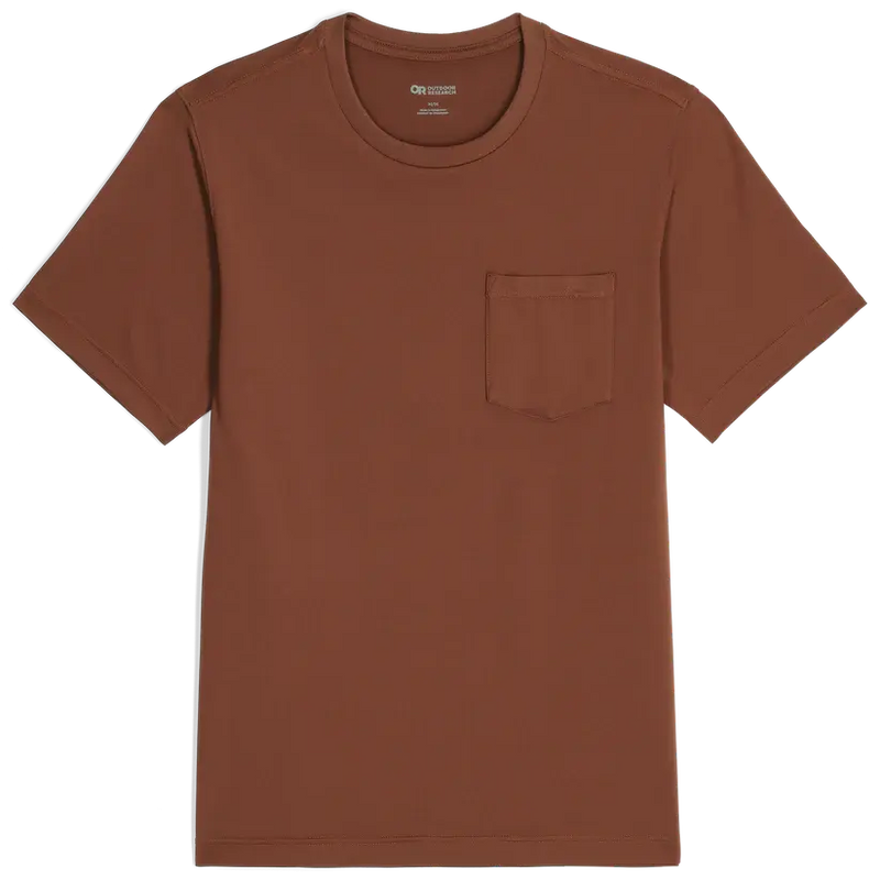 [300245-2643] MENS OUTDOOR RESEARCH ESSENTIAL POCKET UPF 30 T-SHIRT TEE SHIRT