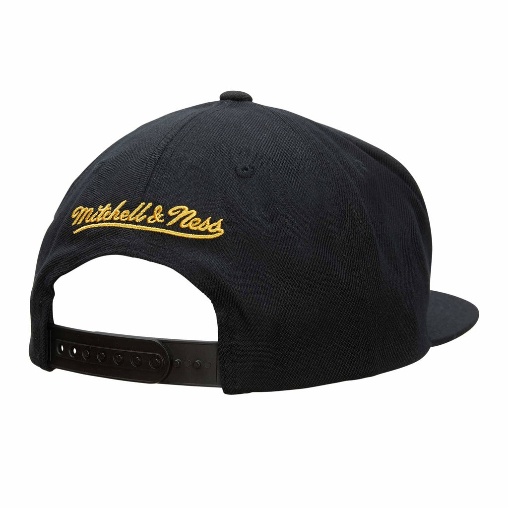 MENS MITCHELL & NESS NBA ZZ SNAPBACK NUGGETS - BLACK