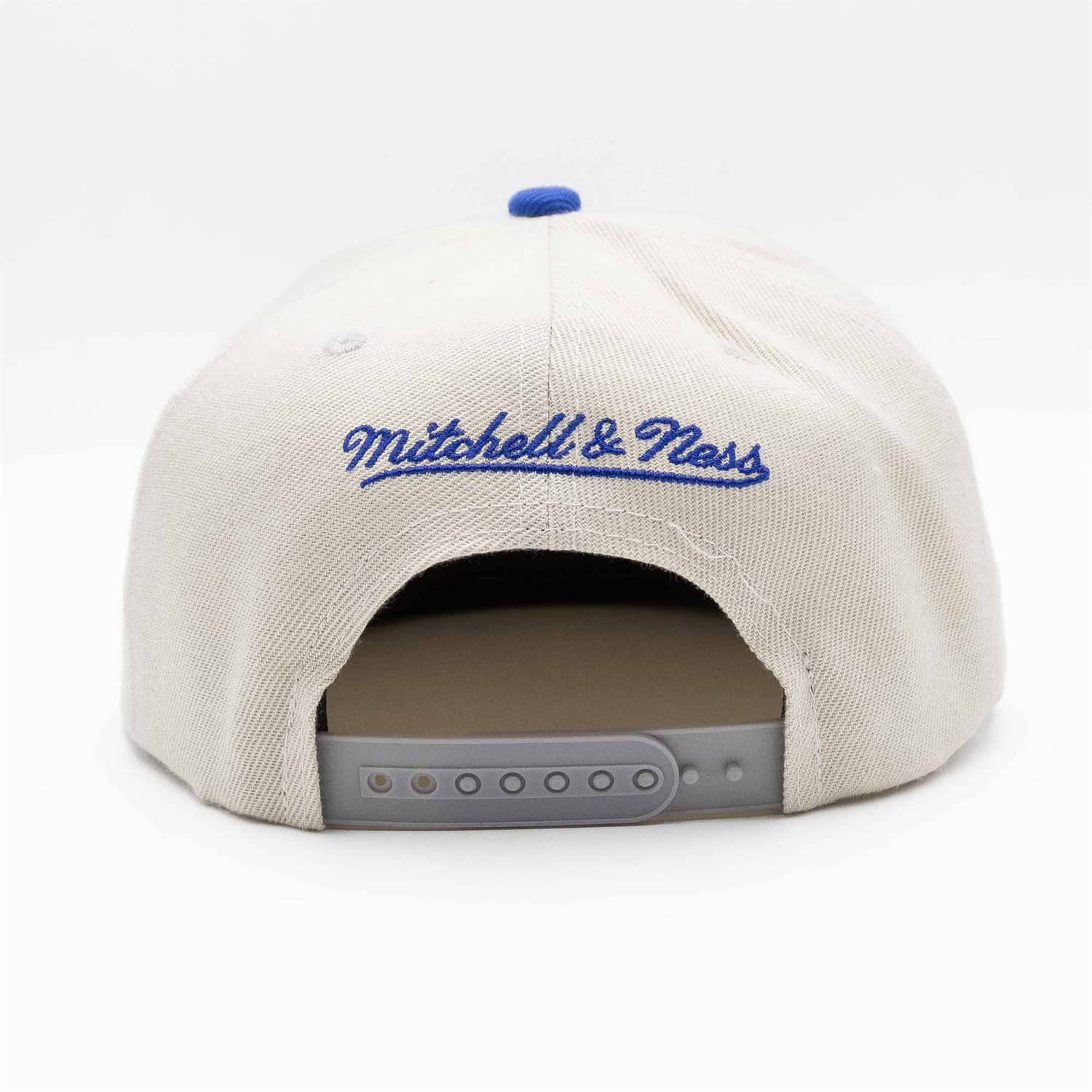 MENS MITCHELL & NESS NBA POP PANEL SNAPBACK HWC MAGIC - OFF WHITE-NAVY