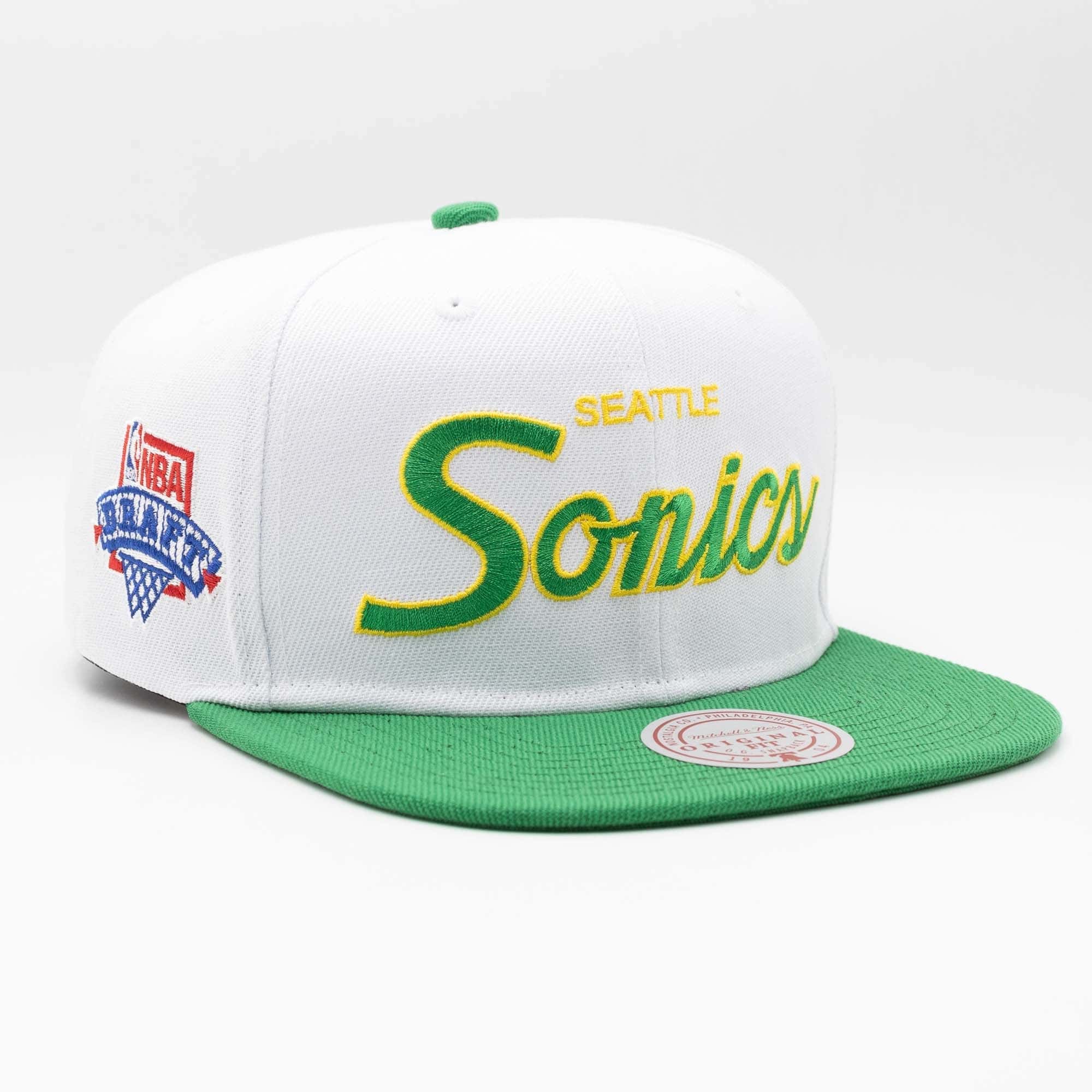 Mens Mitchell & Ness NBA 94 DRAFT SNAPBACK HWC SUPERSONICS