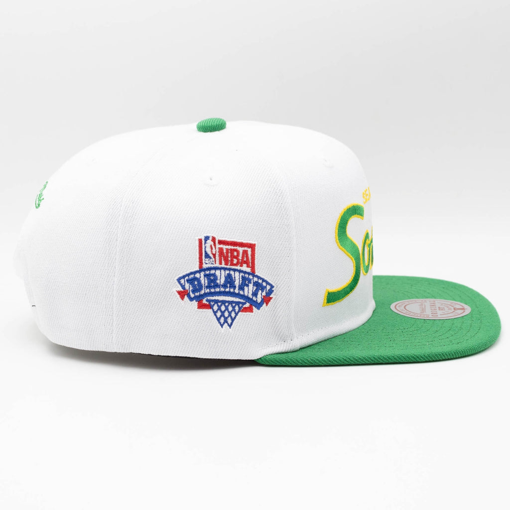 Mens Mitchell & Ness NBA 94 DRAFT SNAPBACK HWC SUPERSONICS