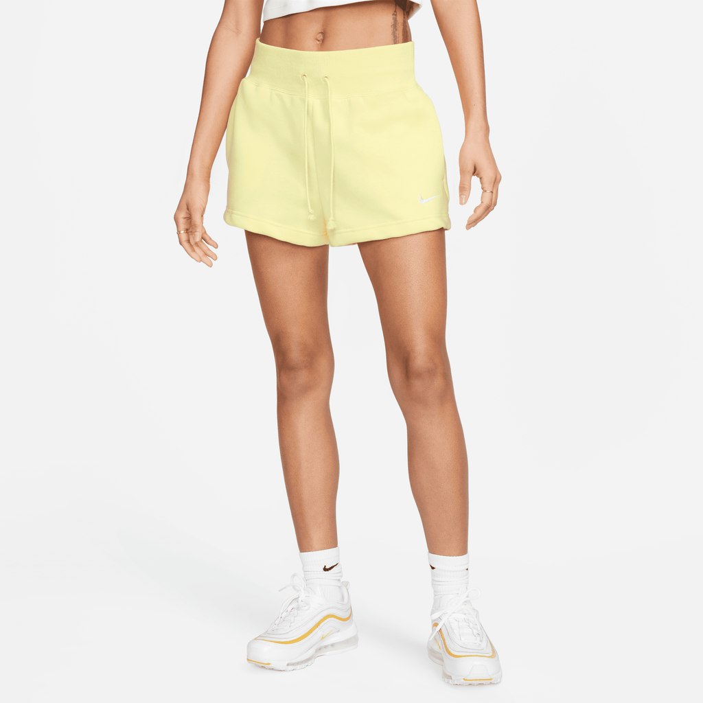 [FD1409-706] WOMENS NIKE PHOENIX FLEECE HIGH-RISE SHORTS