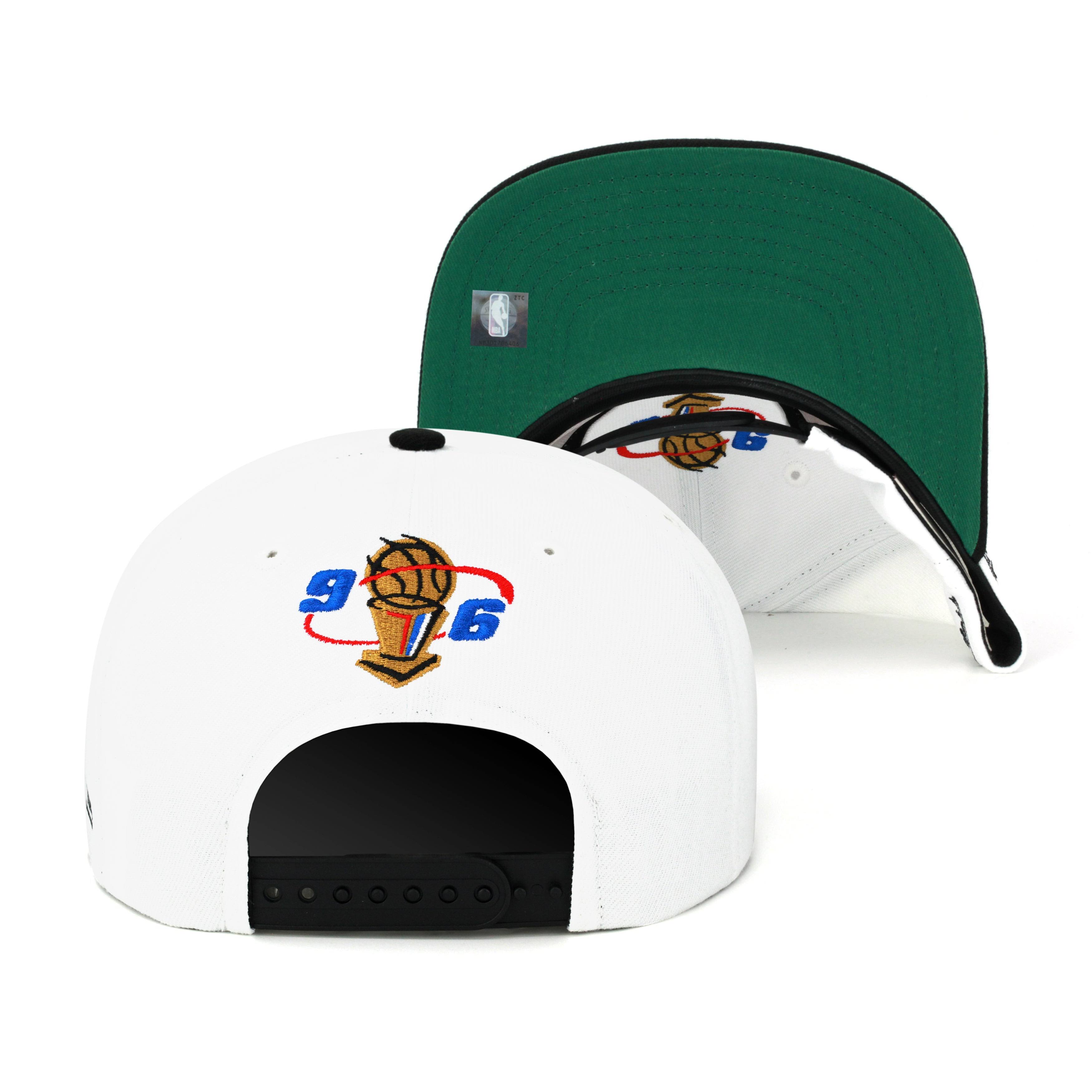 [HHSS1081-CBUYYPPPWHBK] MENS NBA CHICAGO BULLS 96 CHAMPIONS WAVE 2T SNAPBACK