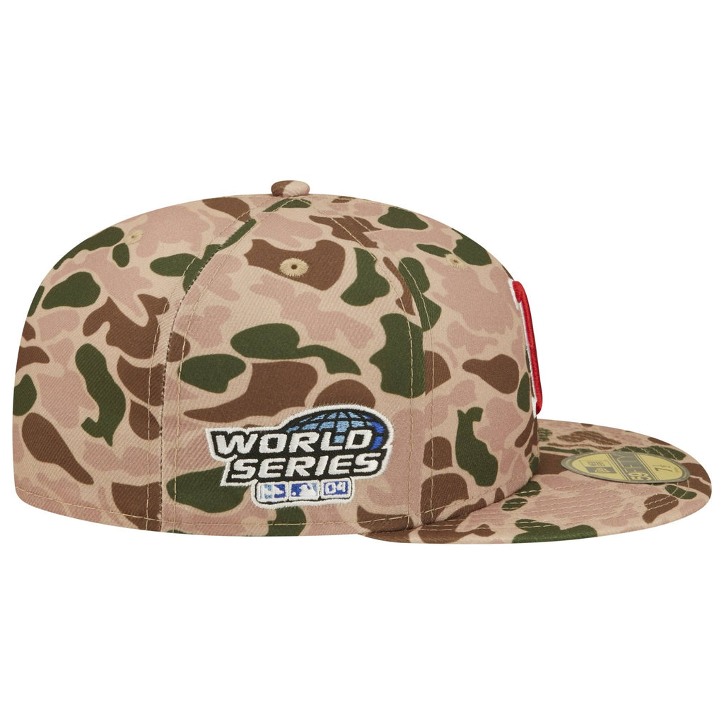 [60237938] MENS NEW ERA MLB BOSTON RED SOX 5950 DUCK CAMO WS04 FITTED