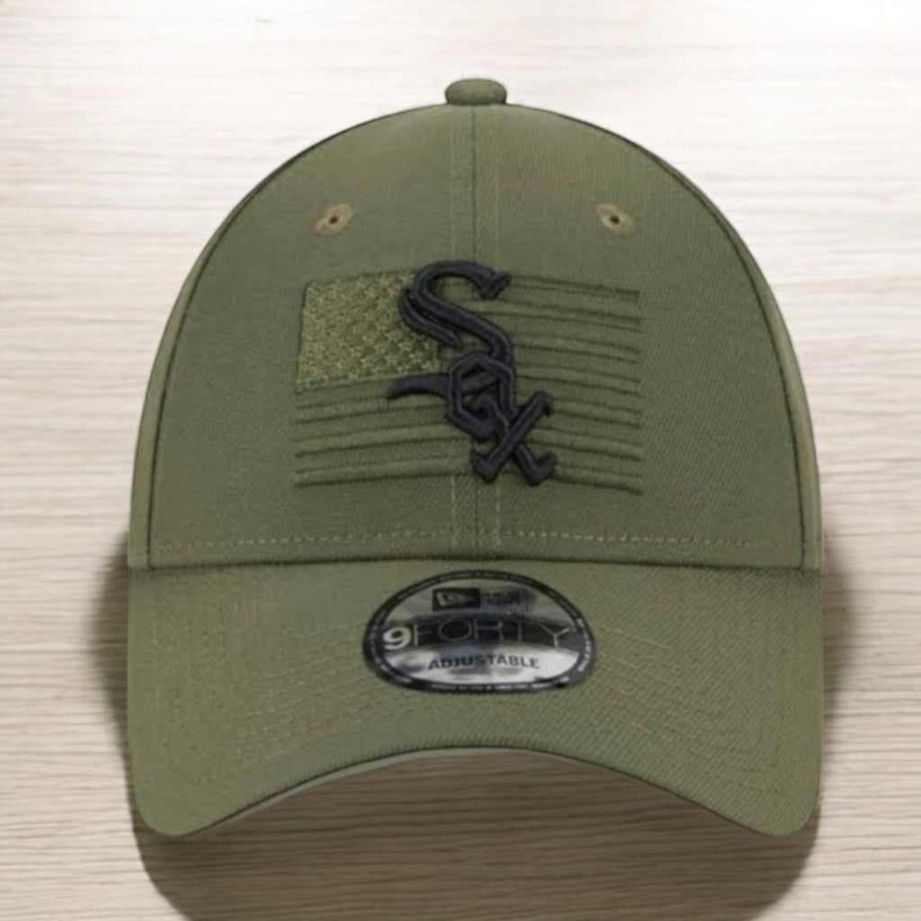 [60352725] Mens New Era MLB 3930 ARMED FORCES STRETCH FIT - CHICAGO WHITE SOX