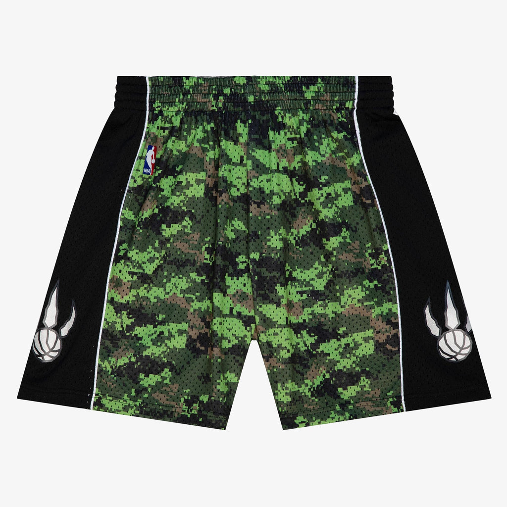 MENS MITCHELL & NESS NBA ALTERNATE CAMO SHORTS RAPTORS 2011