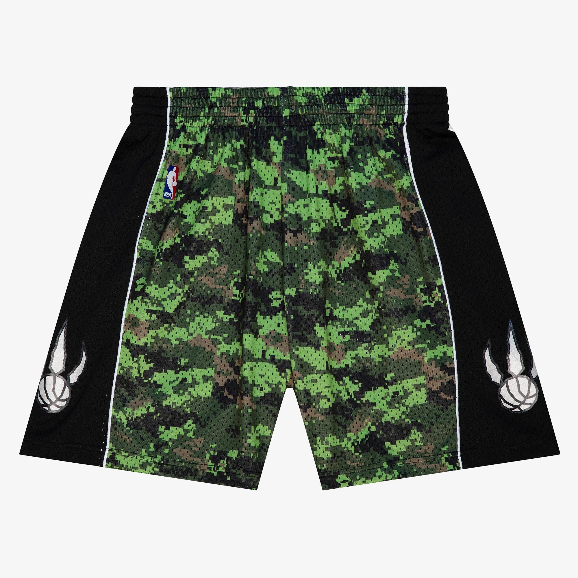 MENS MITCHELL & NESS NBA ALTERNATE CAMO SHORTS RAPTORS 2011