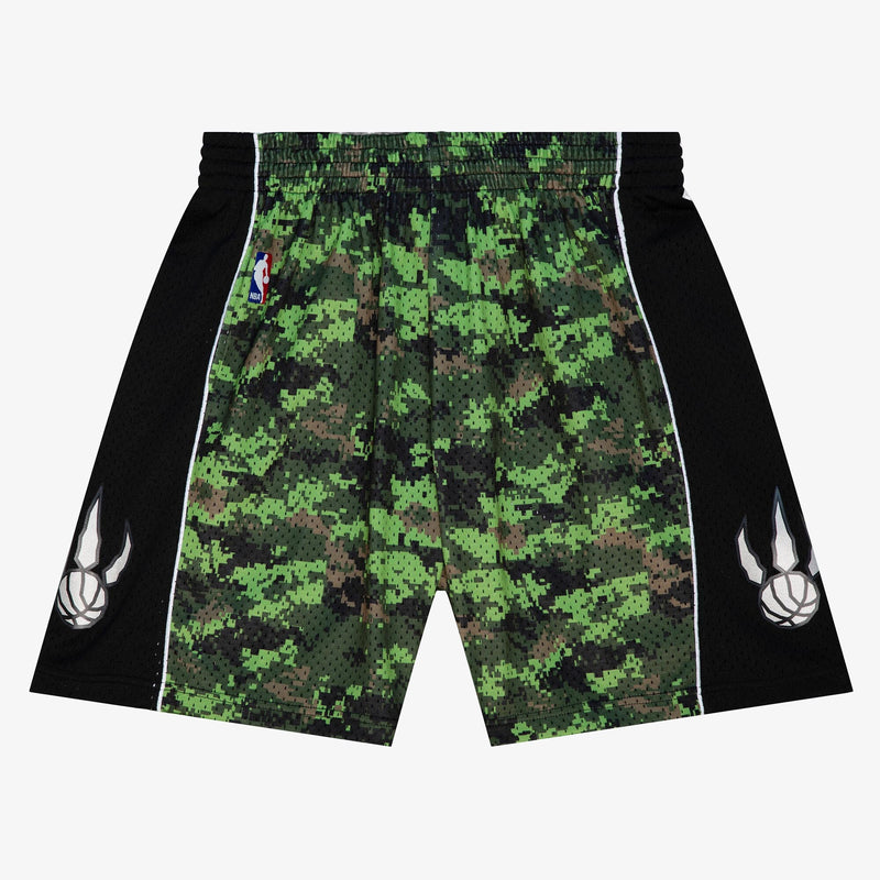 MENS MITCHELL & NESS NBA ALTERNATE CAMO SHORTS RAPTORS 2011