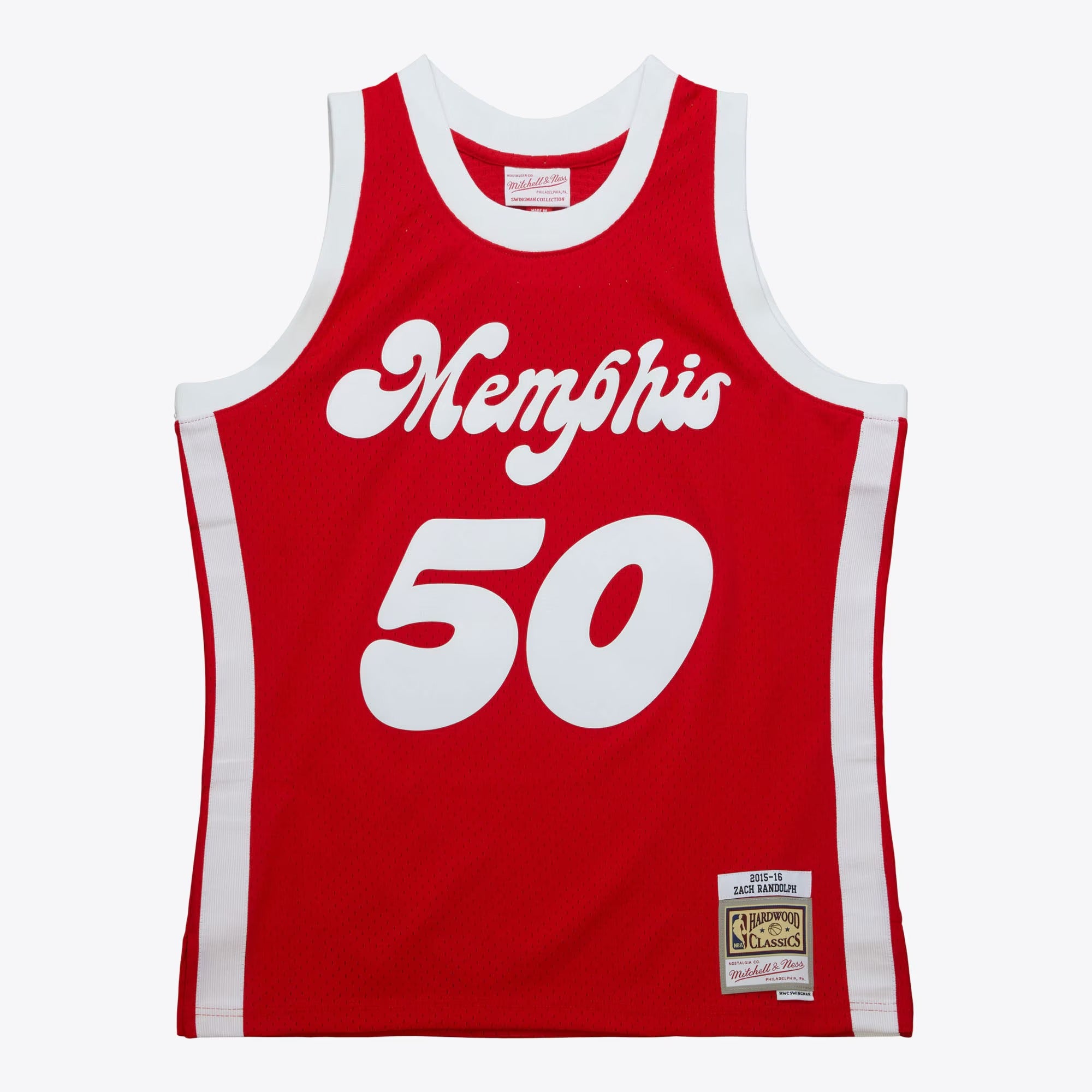 MENS MITCHELL & NESS NBA DARK ALTERNATE JERSEY GRIZZLIES 2015 ZACH RANDOLPH