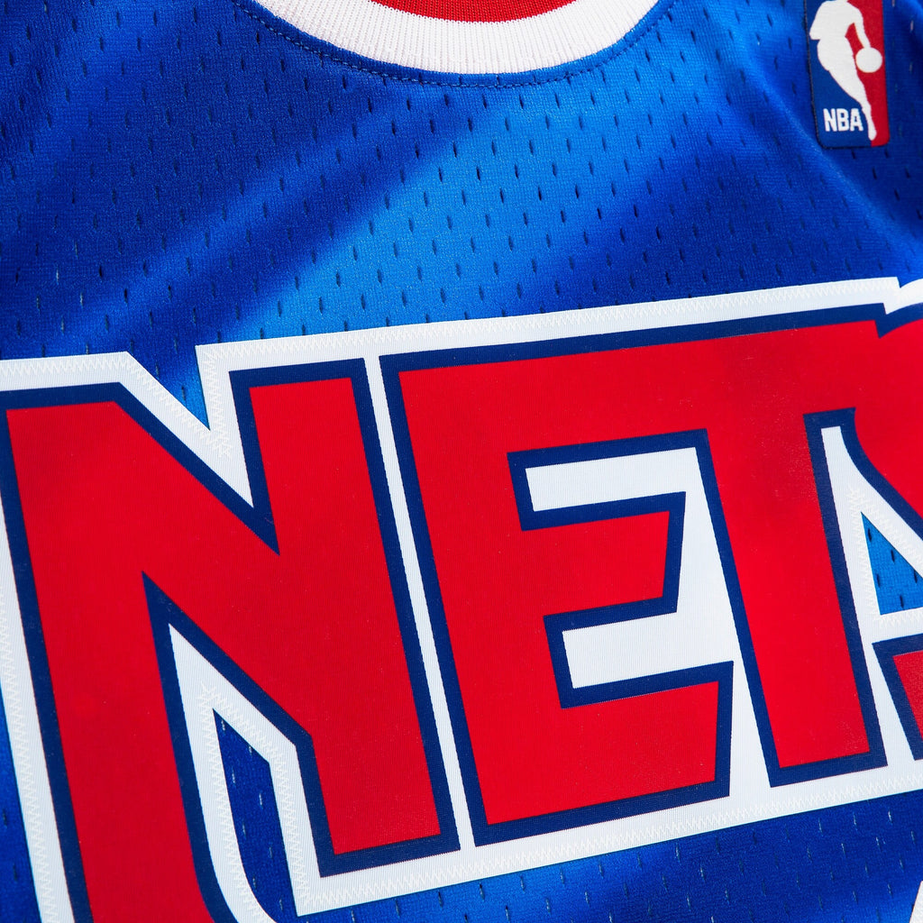 MENS MITCHELL & NESS NBA SWINGMAN JERSEY NETS 1990 DERRICK COLEMAN