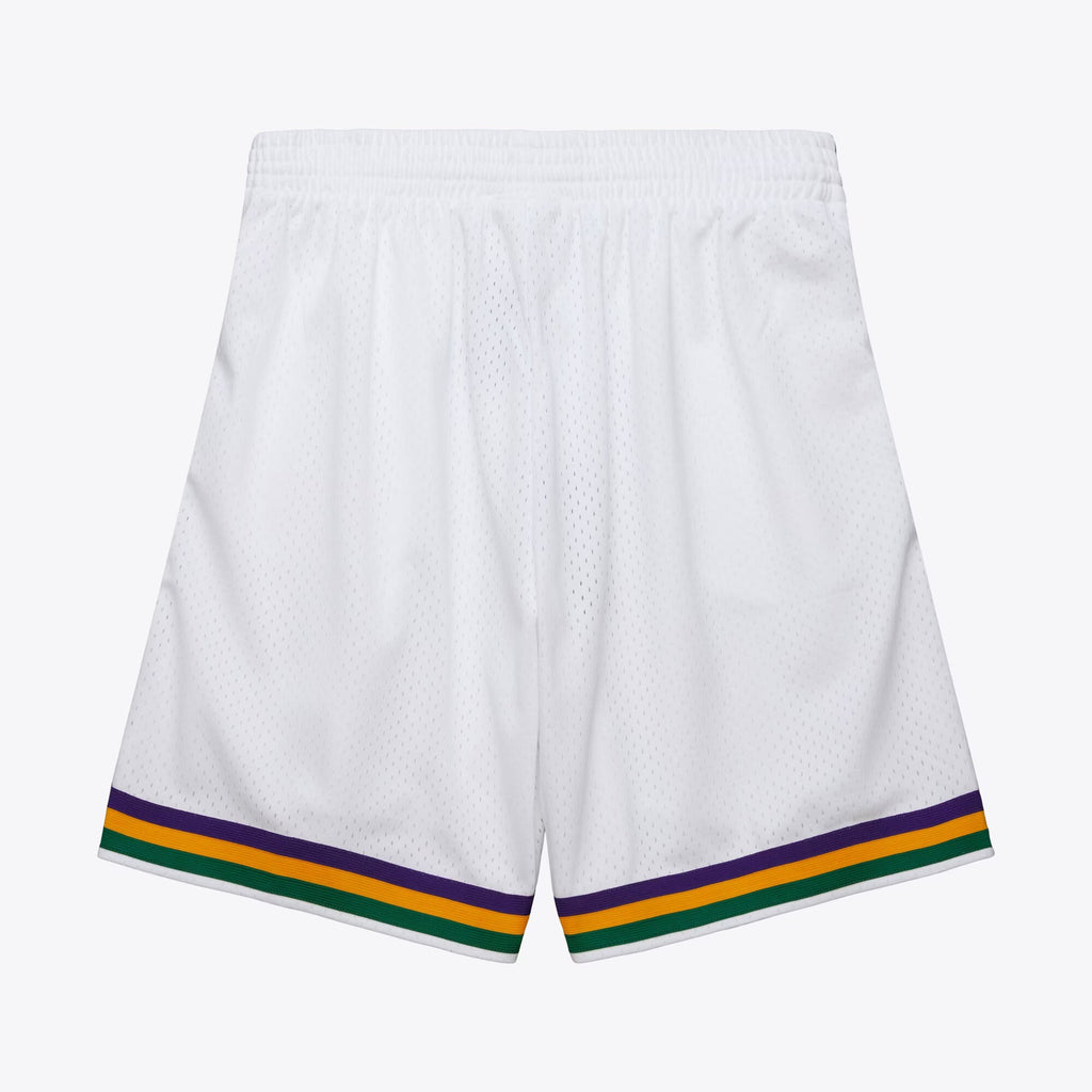 MENS MITCHELL & NESS NBA SWINGMAN SHORTS JAZZ 91