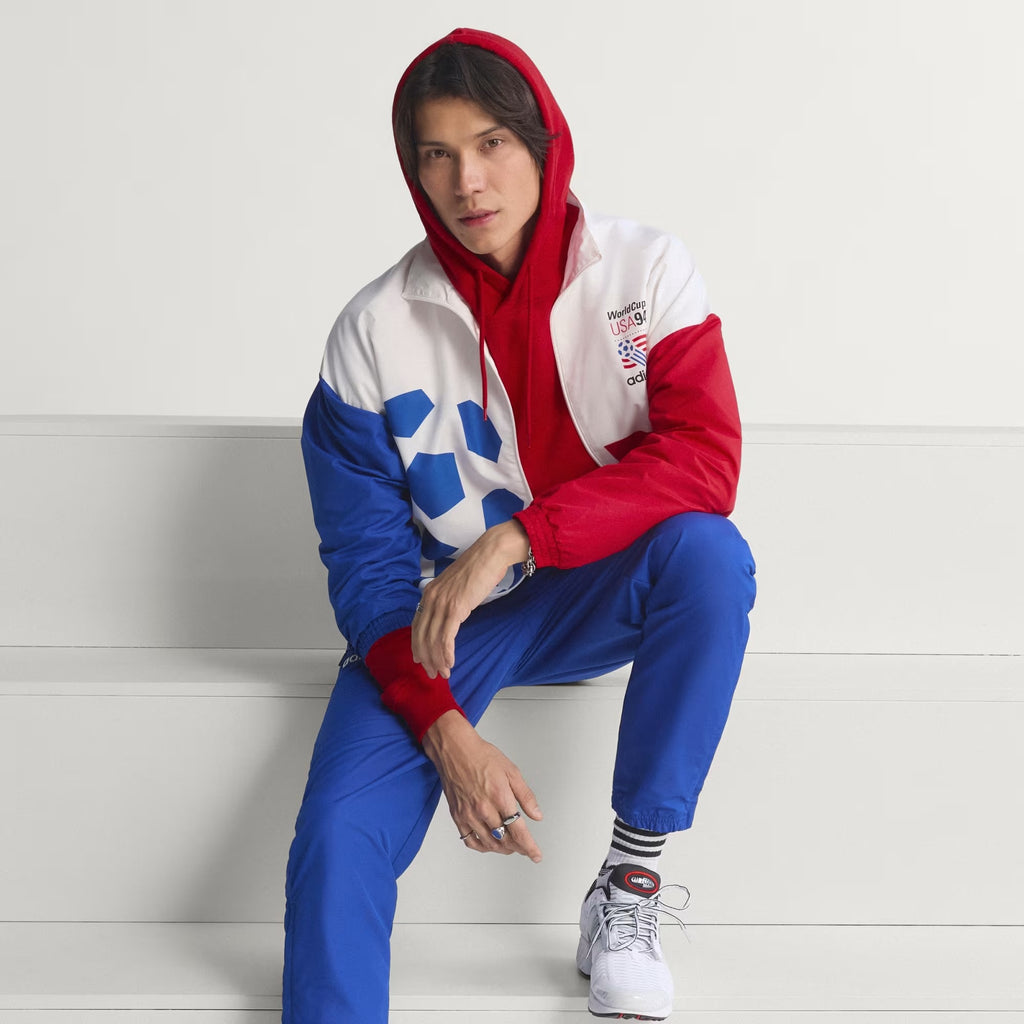 [KC5442] MENS ADIDAS USA 94 GRAPHIC WOVEN TRACK TOP - CLOWHI