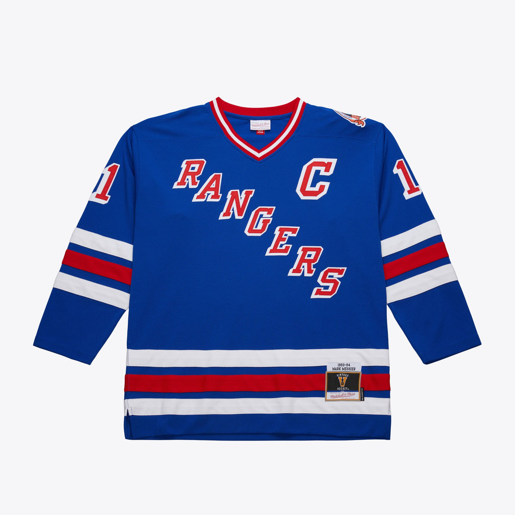 Mens Mitchell & Ness NHL DARK JERSEY RANGERS 1993 MARK MESSIER