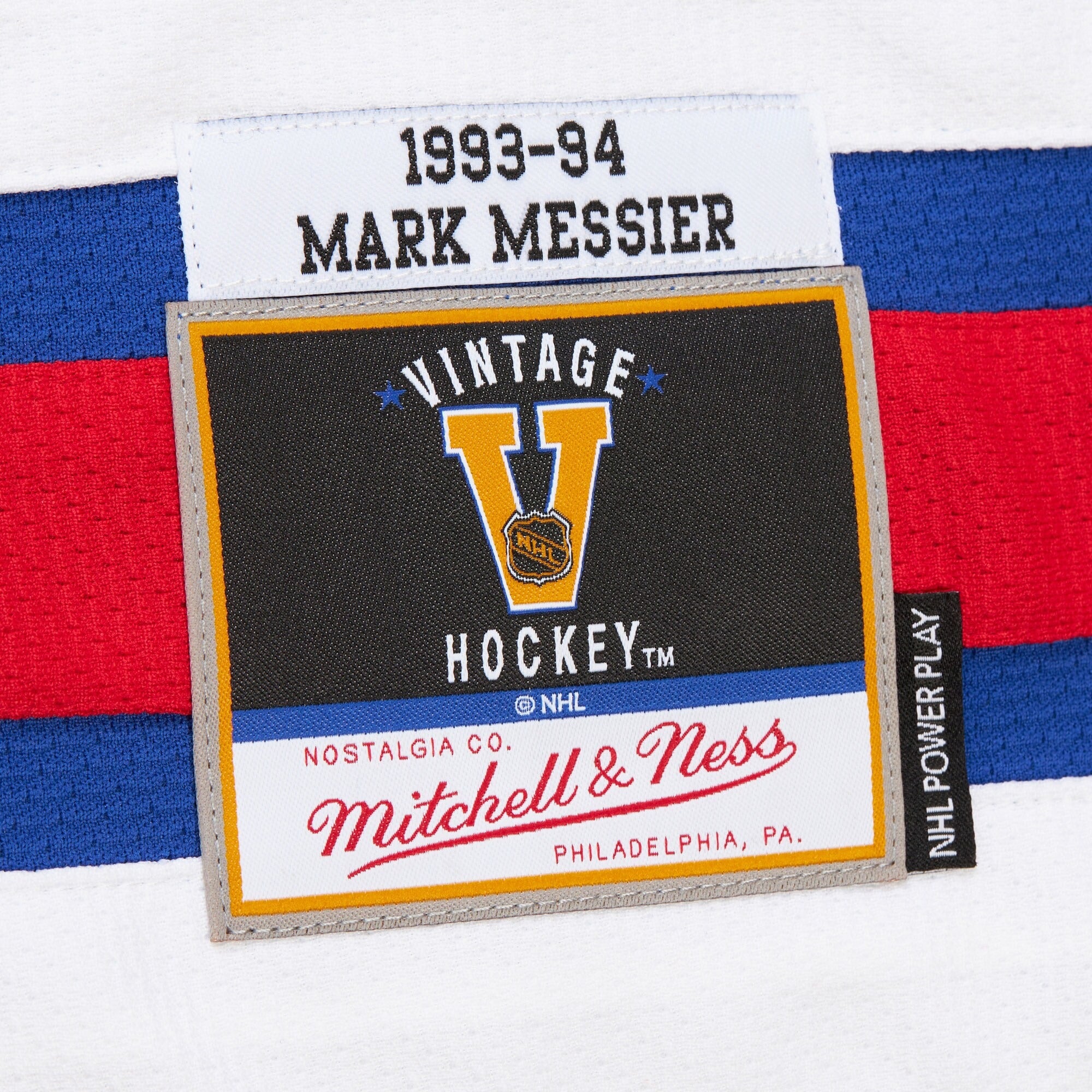 Mens Mitchell & Ness NHL DARK JERSEY RANGERS 1993 MARK MESSIER