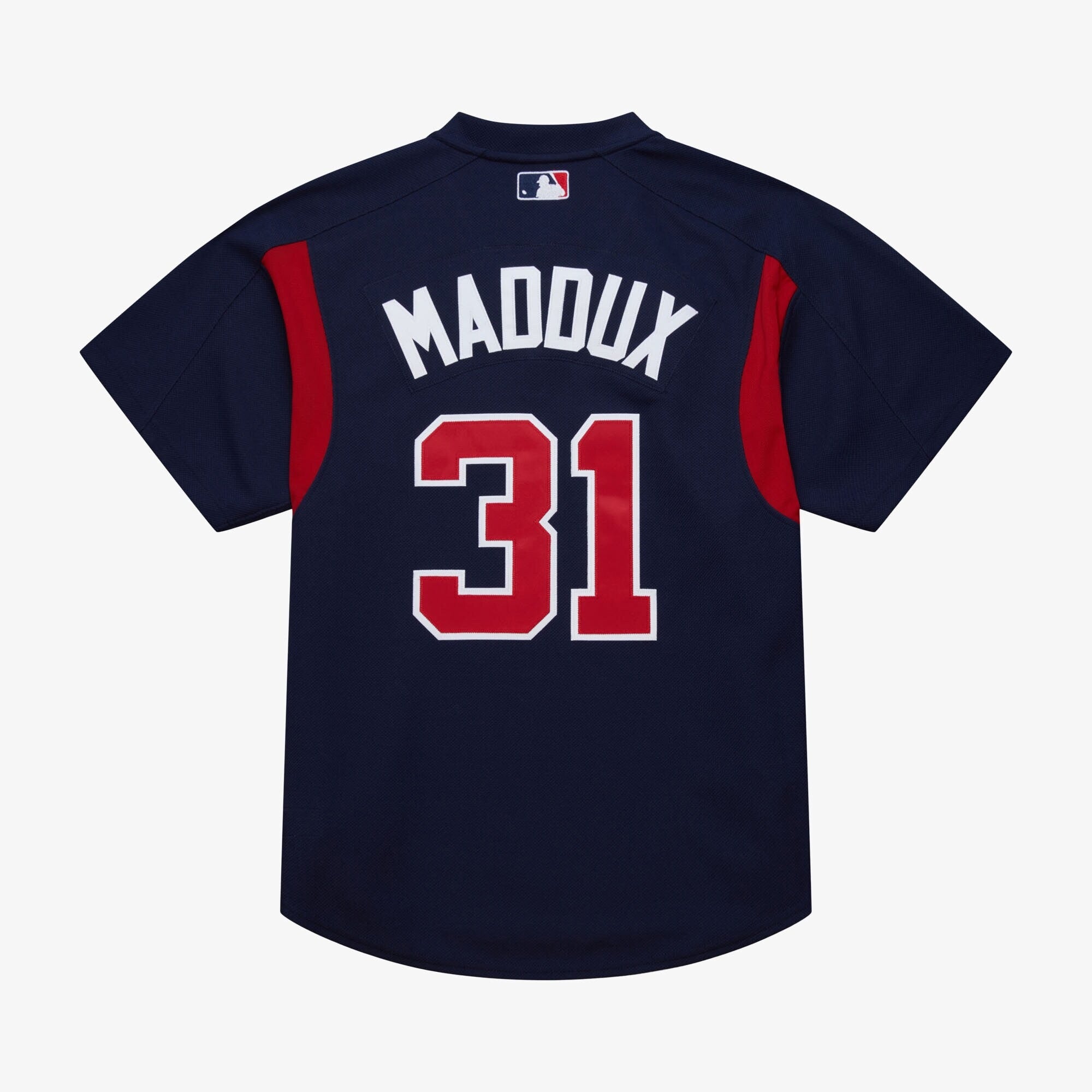 MENS MITCHELL & NESS MLB AUTHENTIC BP PRACTICE JERSEY BRAVES 2003 GREG MADDUX