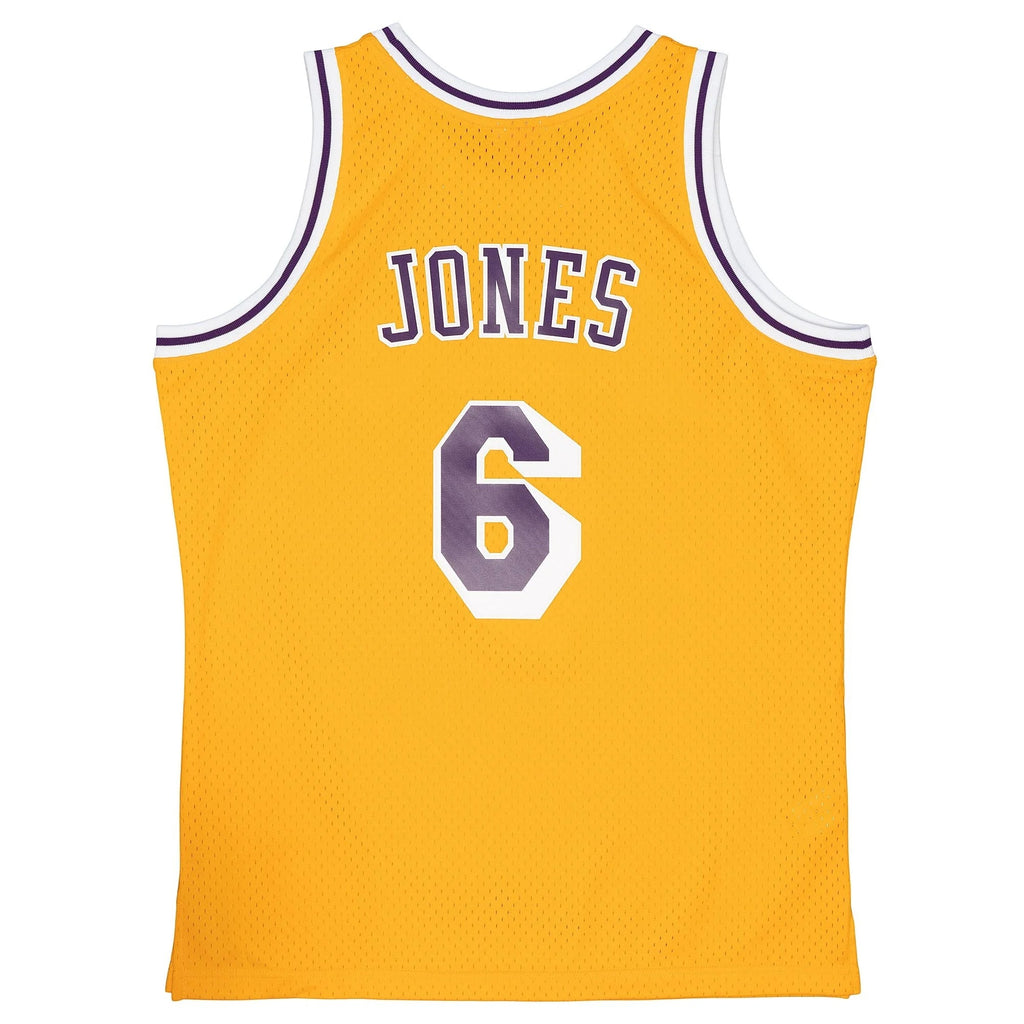 MENS MITCHELL & NESS NBA HOME JERSEY LAKERS 1996 EDDIE JONES
