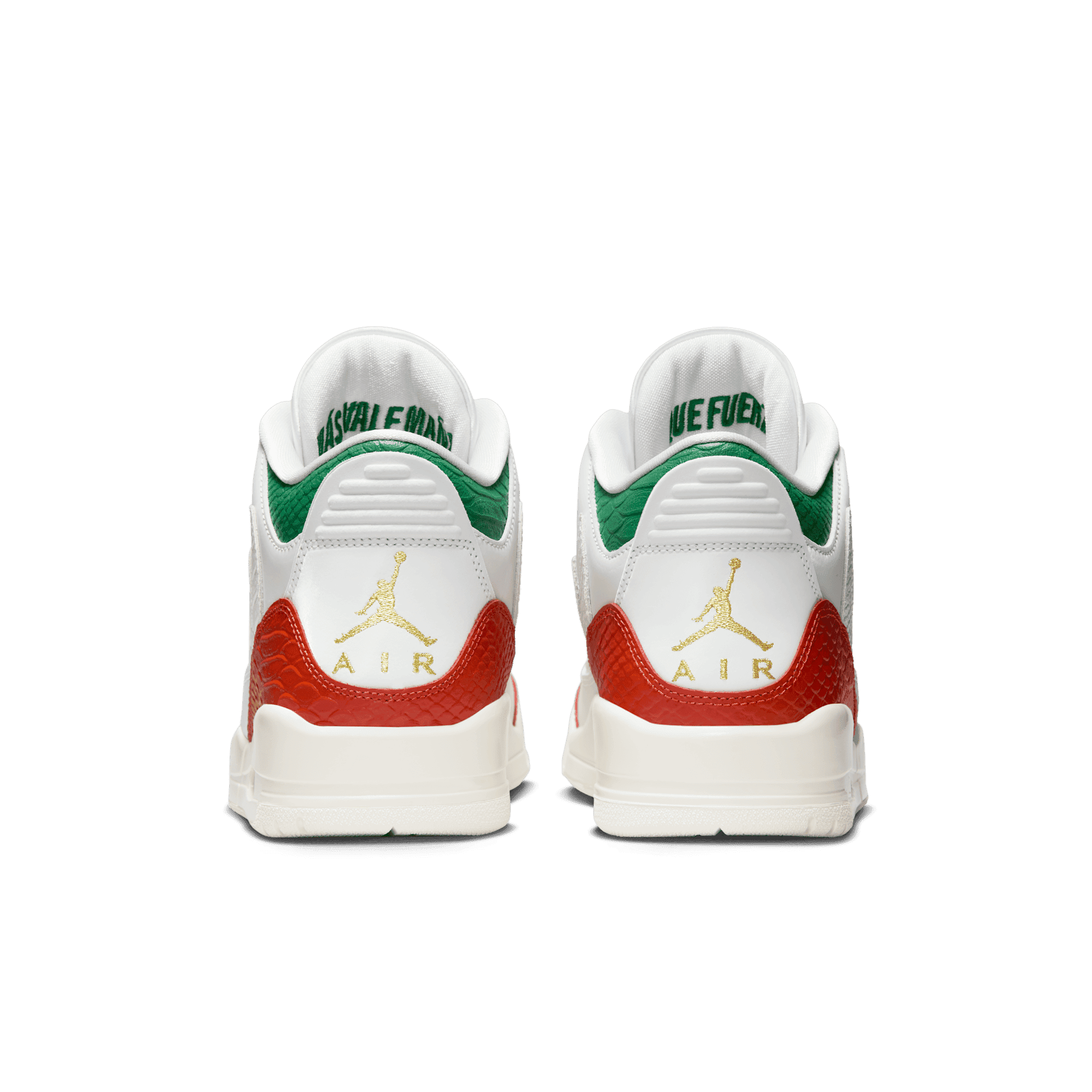 [IO1752-100] MENS AIR JORDAN RETRO 3 'EL VUELO SUMMIT WHITE'