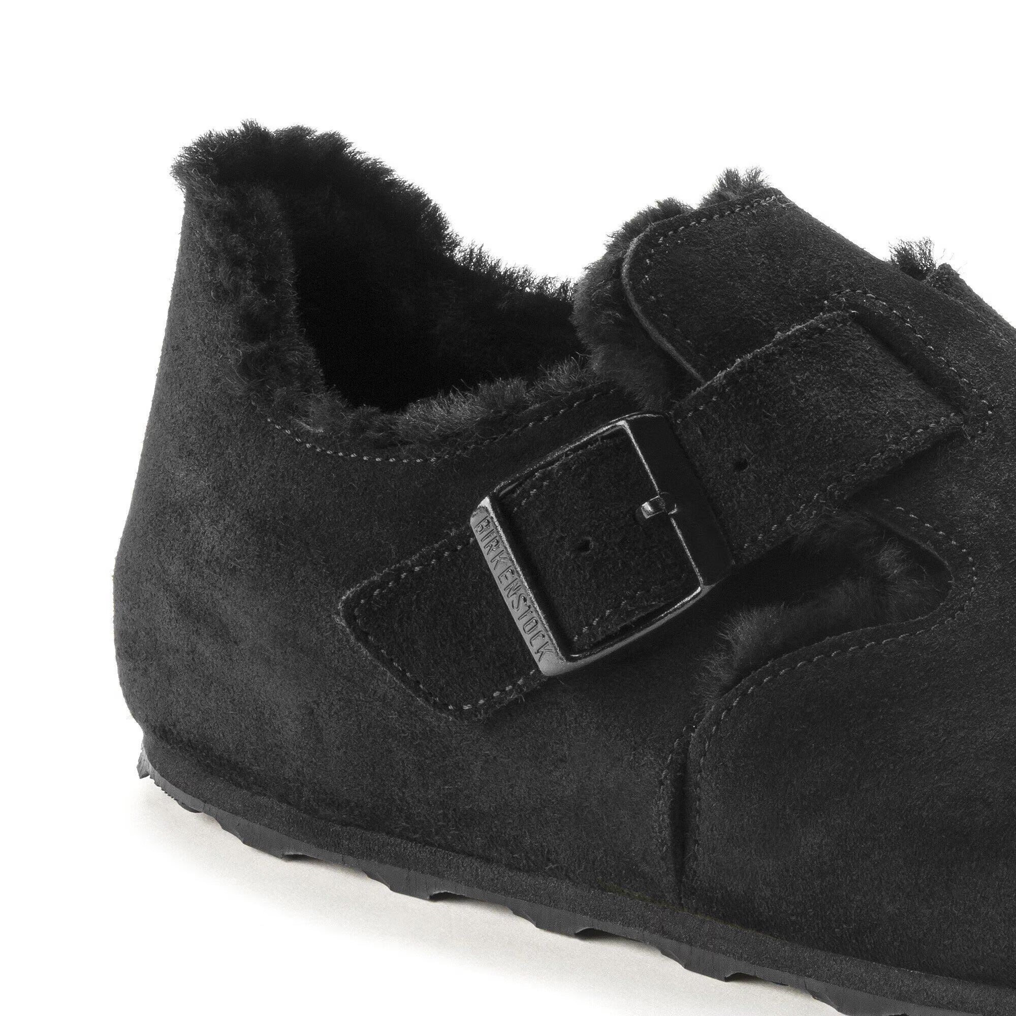 [1014961] UNISEX BIRKENSTOCK LONDON SHEARLING SUEDE LEATHER (NARROW WIDTH)