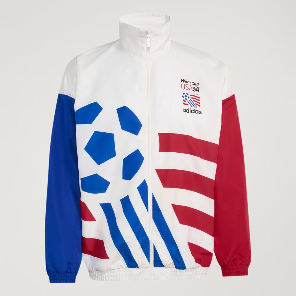 [KC5442] MENS ADIDAS USA 94 GRAPHIC WOVEN TRACK TOP - CLOWHI