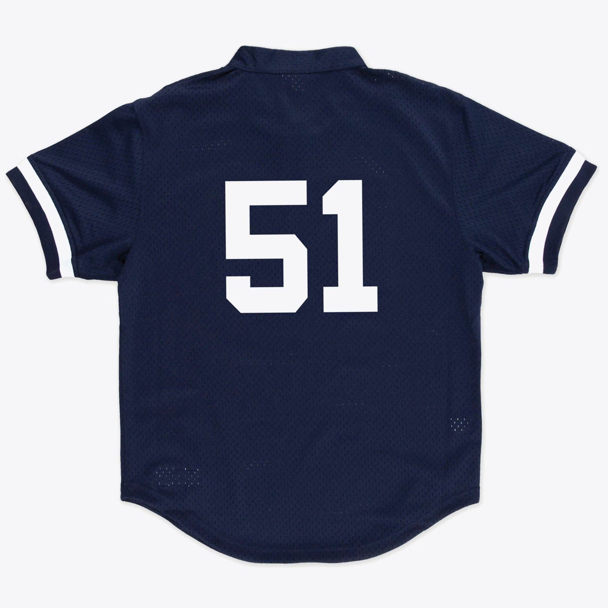 MENS MITCHELL & NESS MLB AUTHENTIC BP JERSEY - YANKEES 1995 BERNIE WILLIAMS