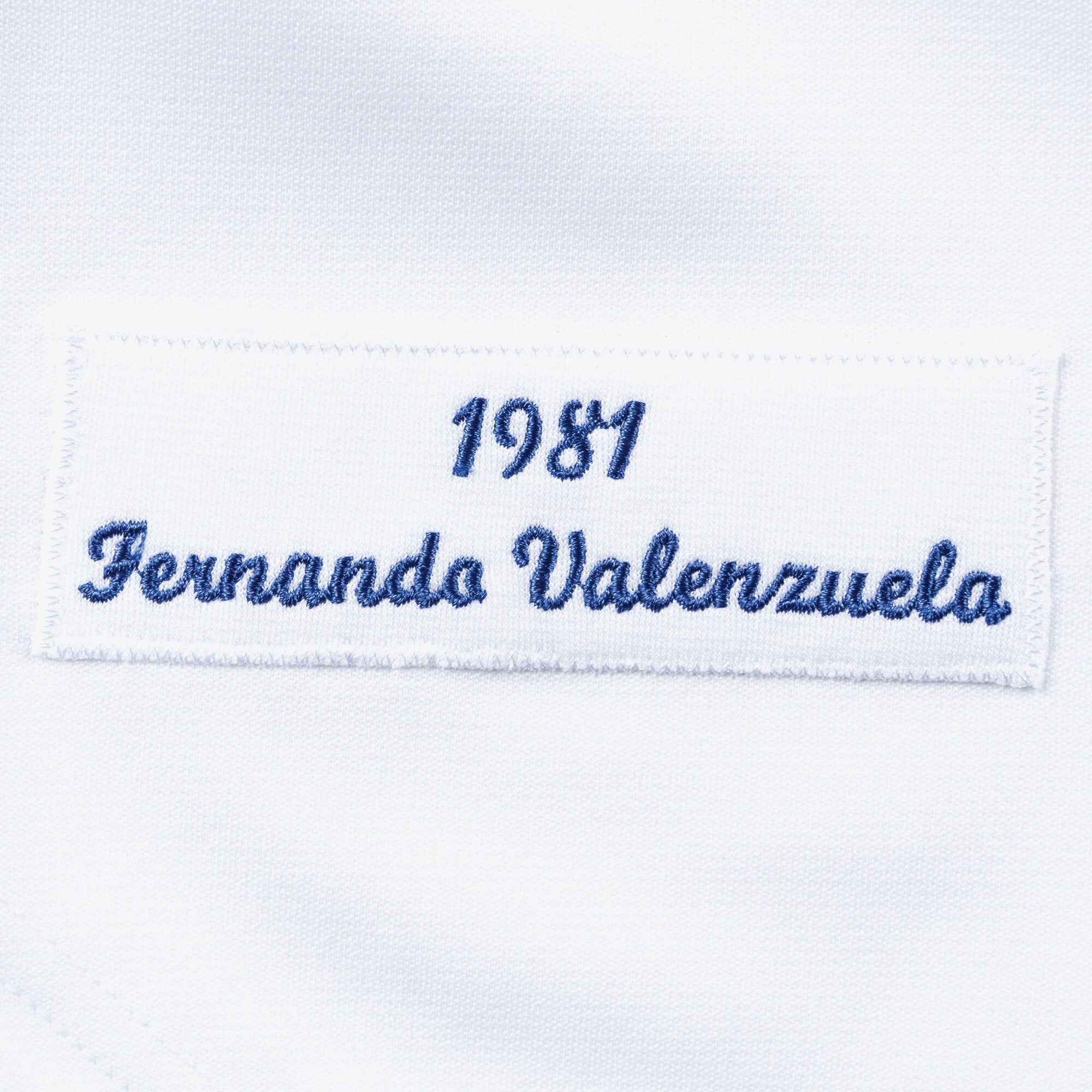 MENS MITCHELL & NESS MLB HOME JERSEY DODGERS 1981 F VALENZUELA