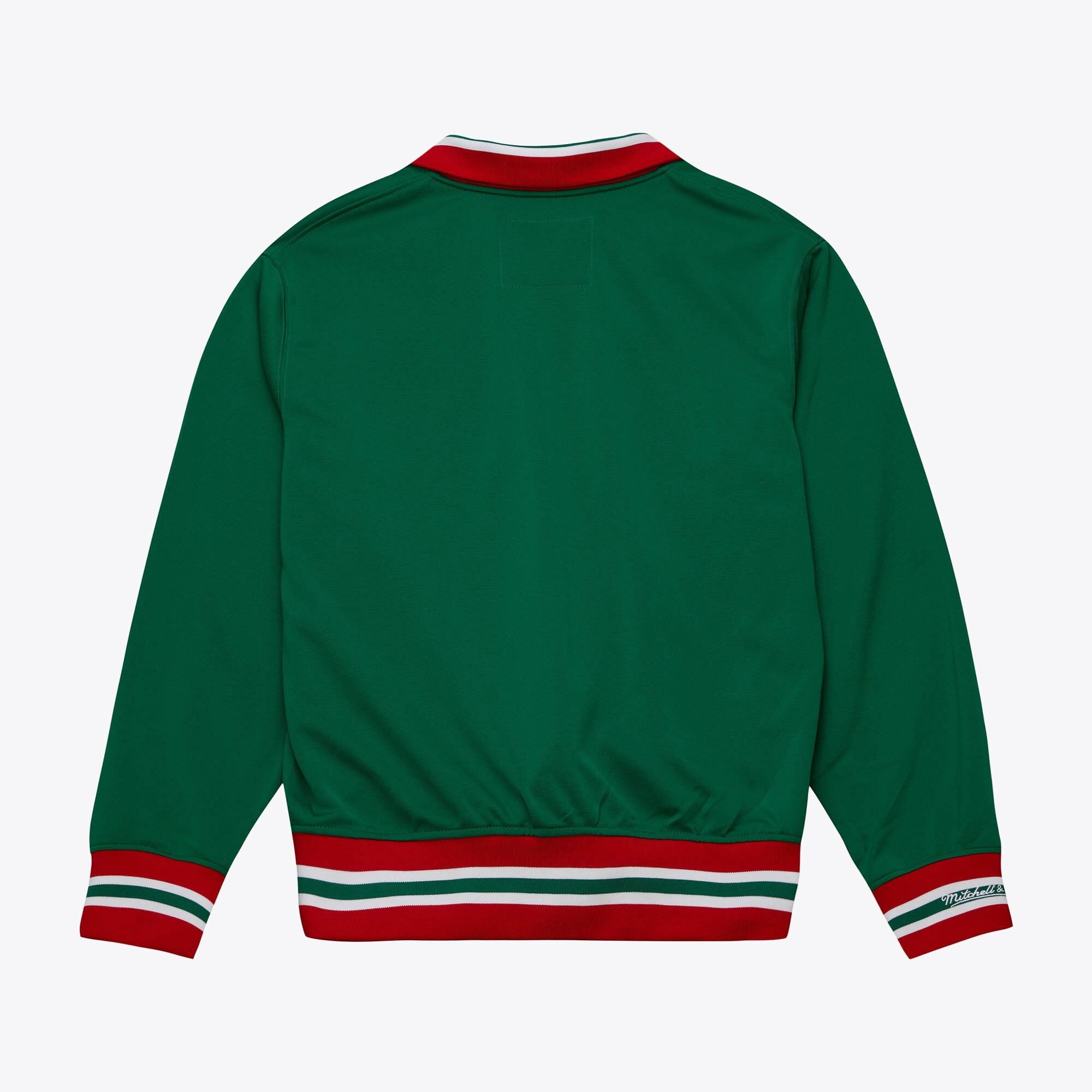 MENS MITCHELL & NESS NHL WARM UP JACKET DEVILS 1984