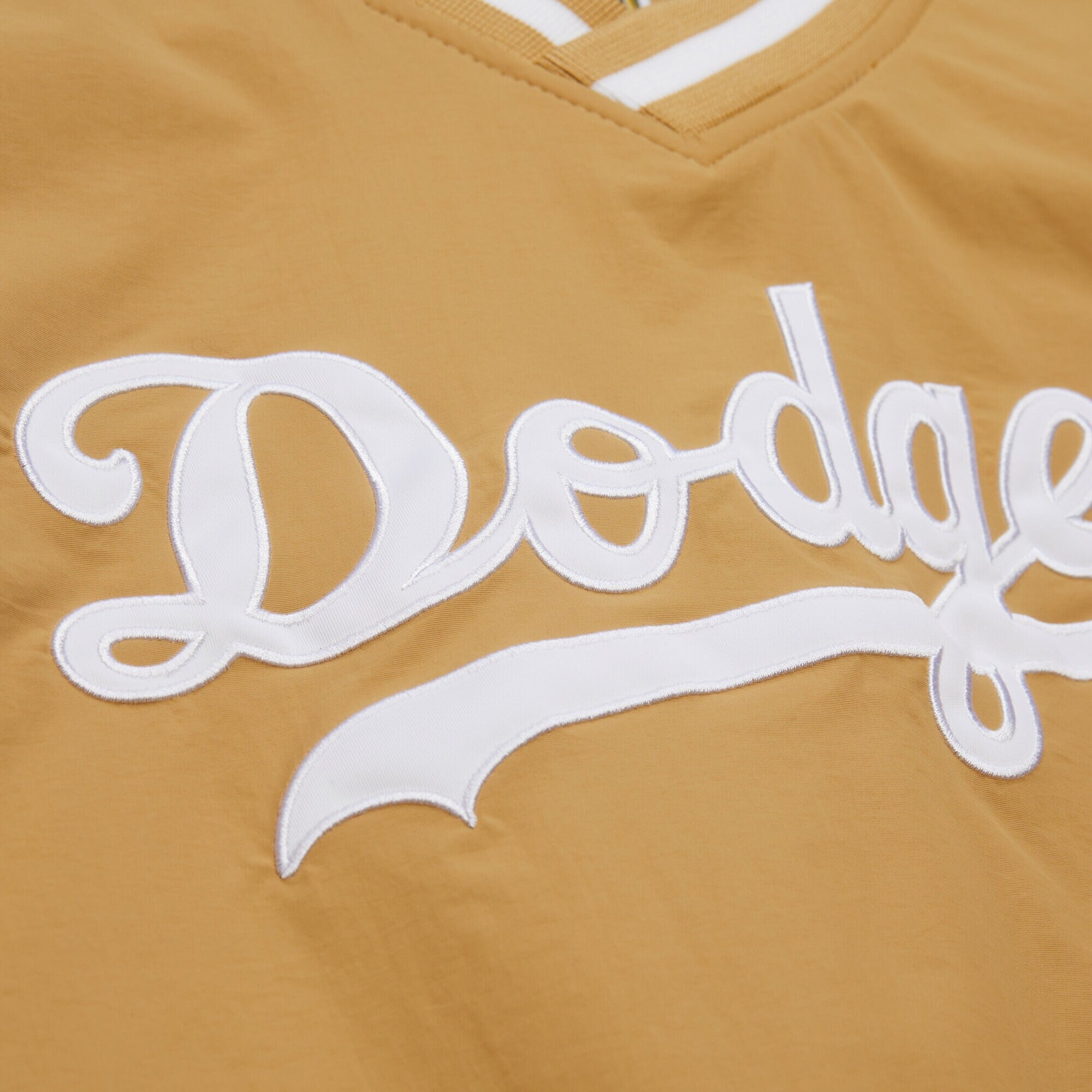 MENS MITCHELL & NESS MLB NYLON PULLOVER JACKET VINTAGE LOGO DODGERS
