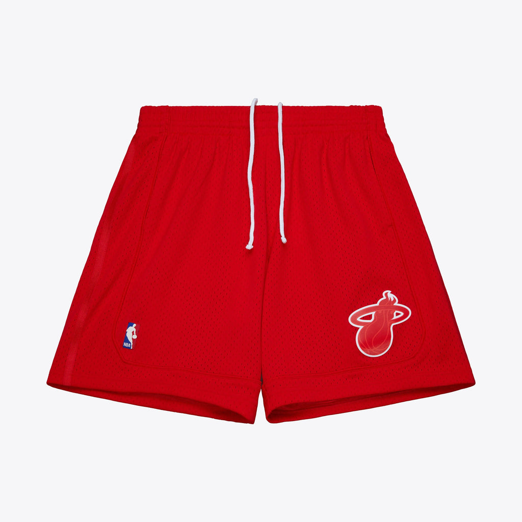 MENS MITCHELL & NESS NBA DAY SHORTS HEAT 2012