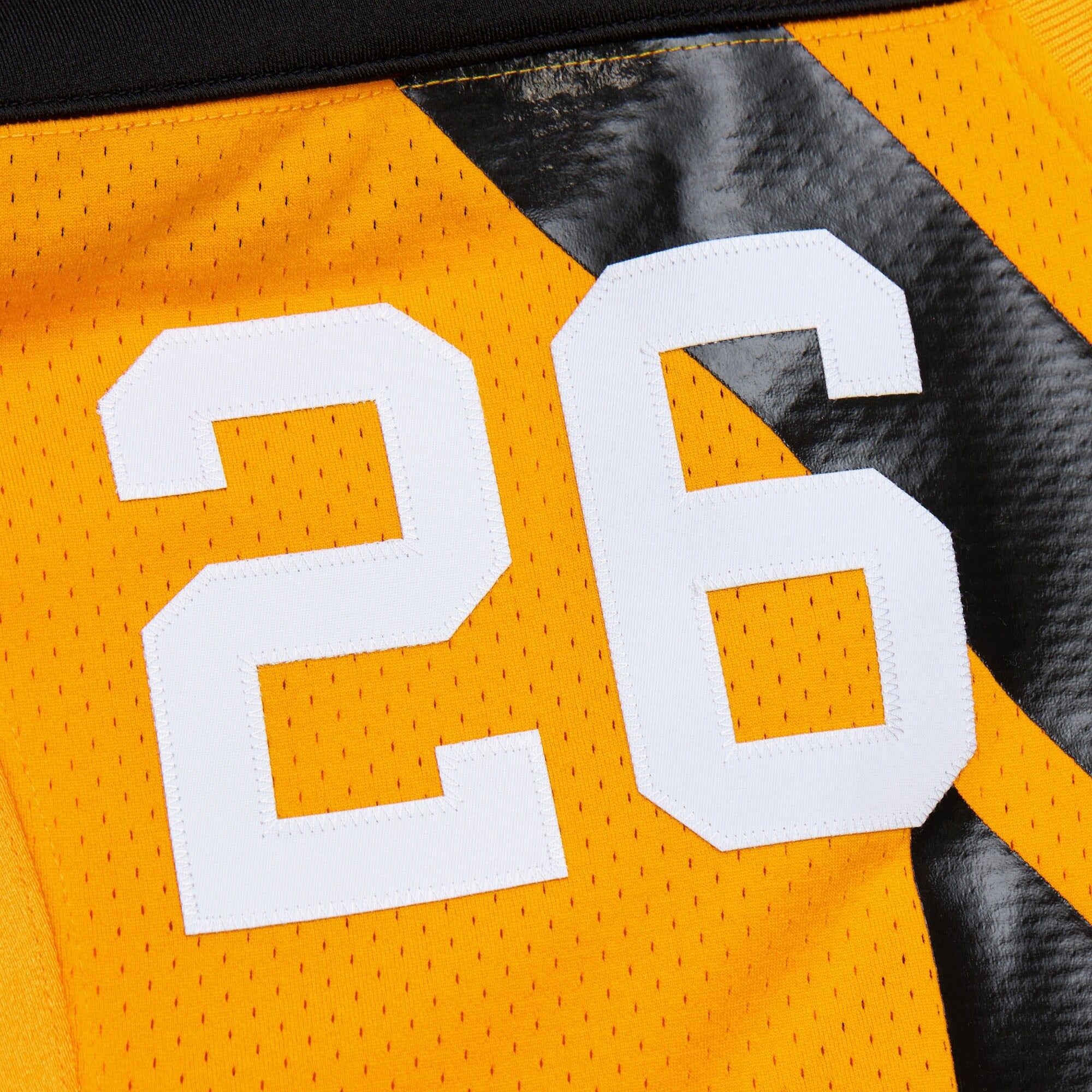 MENS MITCHELL & NESS NFL BLACK-GOLD JERSEY STEELERS 1994 ROD WOODSON