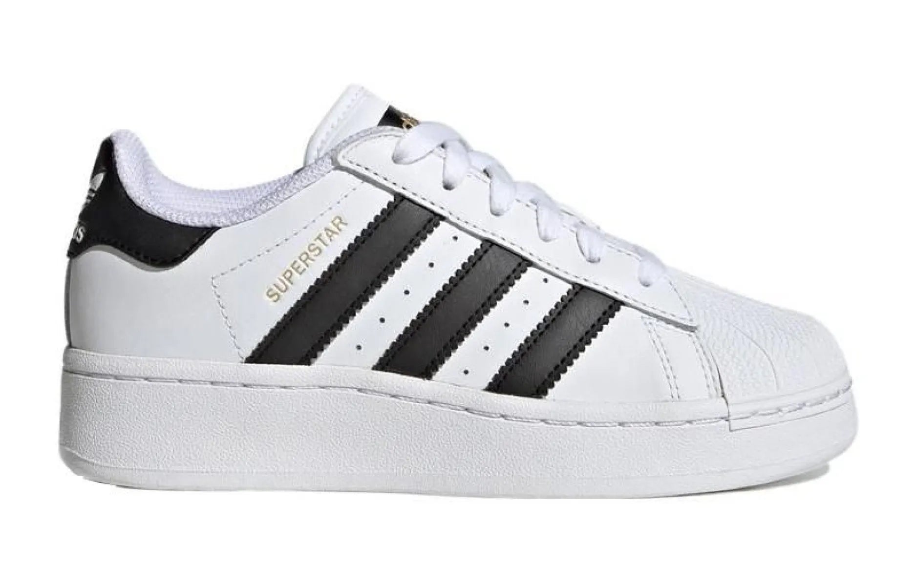[IE6808] GRADE SCHOOL ADIDAS SUPERSTAR XLG 'WHITE BLACK (GS)'