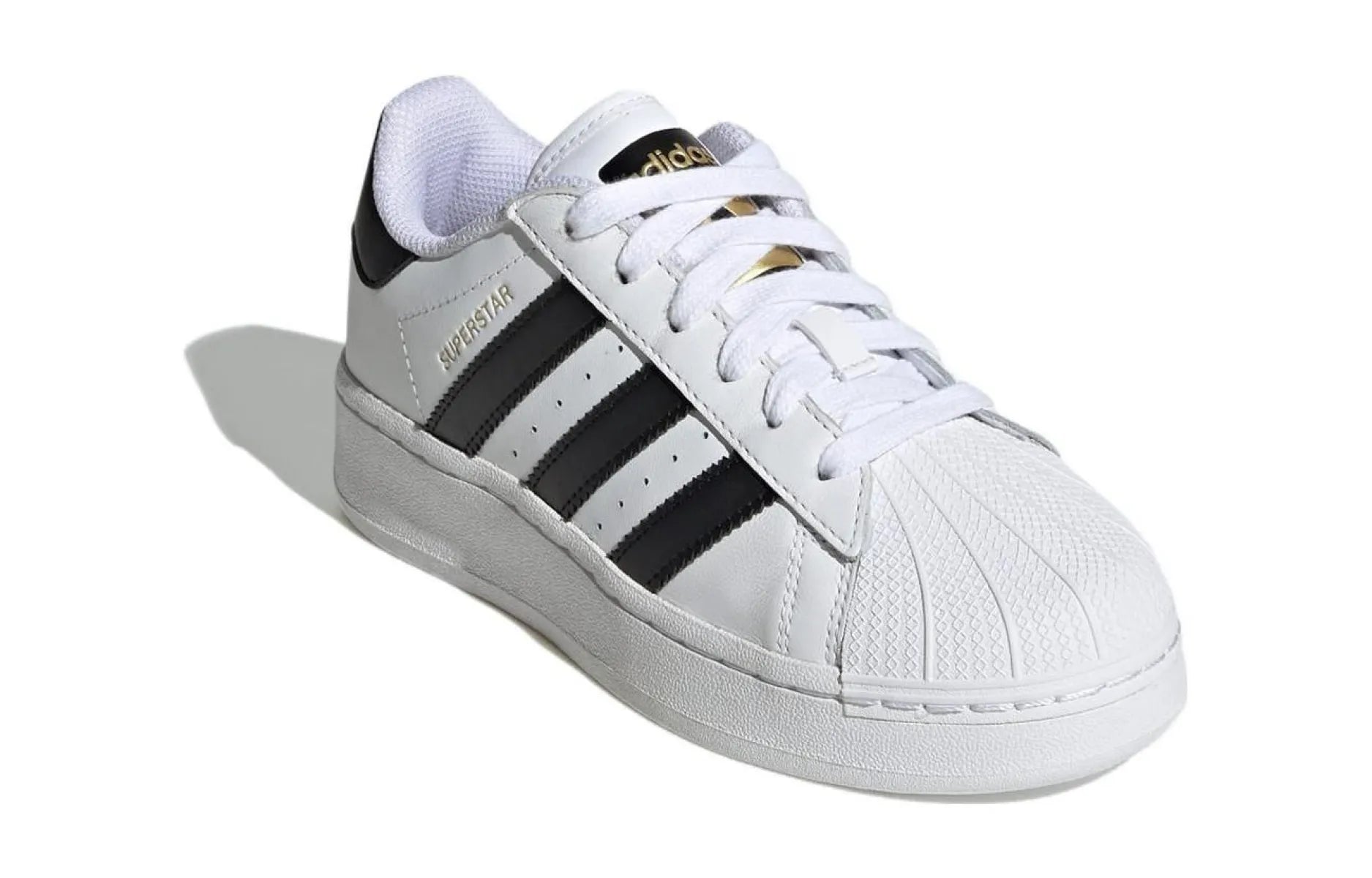 [IE6808] GRADE SCHOOL ADIDAS SUPERSTAR XLG 'WHITE BLACK (GS)'