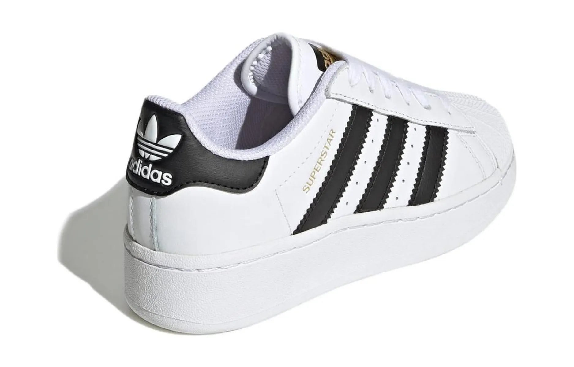 [IE6808] GRADE SCHOOL ADIDAS SUPERSTAR XLG 'WHITE BLACK (GS)'
