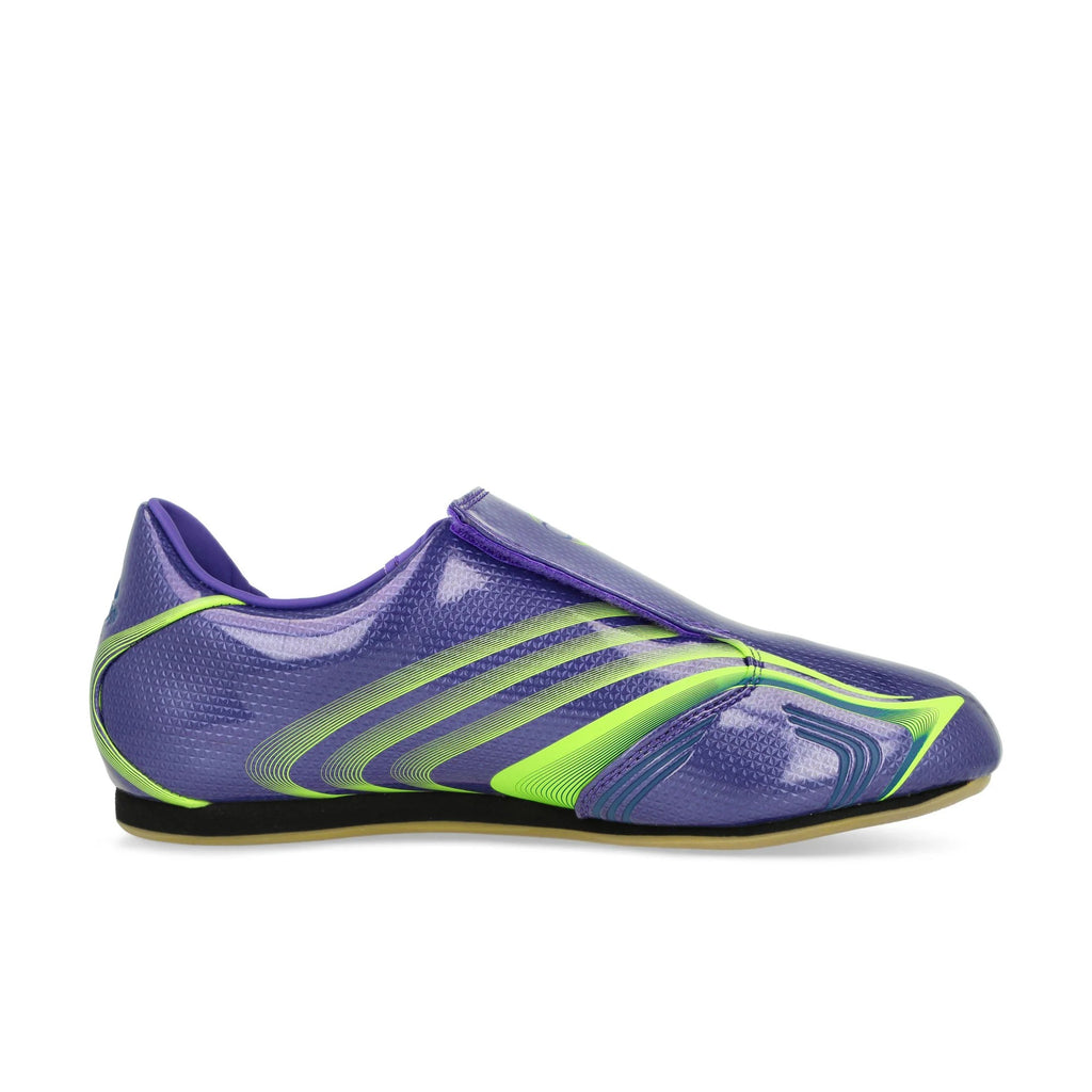 [JR6025] WOMENS ADIDAS F50 TAEKWONDO 'PURPLE RUSH LUCID LEMON'