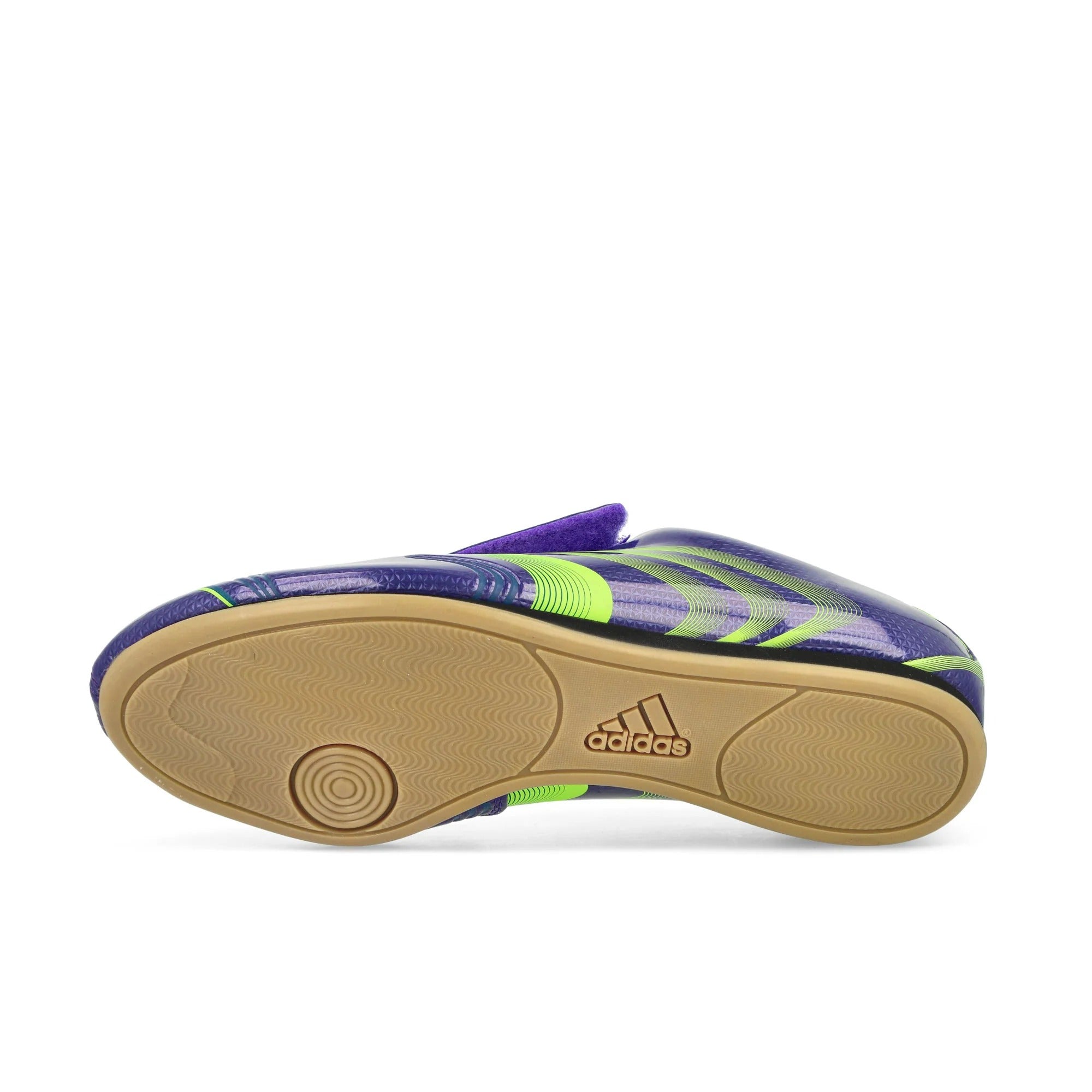 [JR6025] WOMENS ADIDAS F50 TAEKWONDO 'PURPLE RUSH LUCID LEMON'