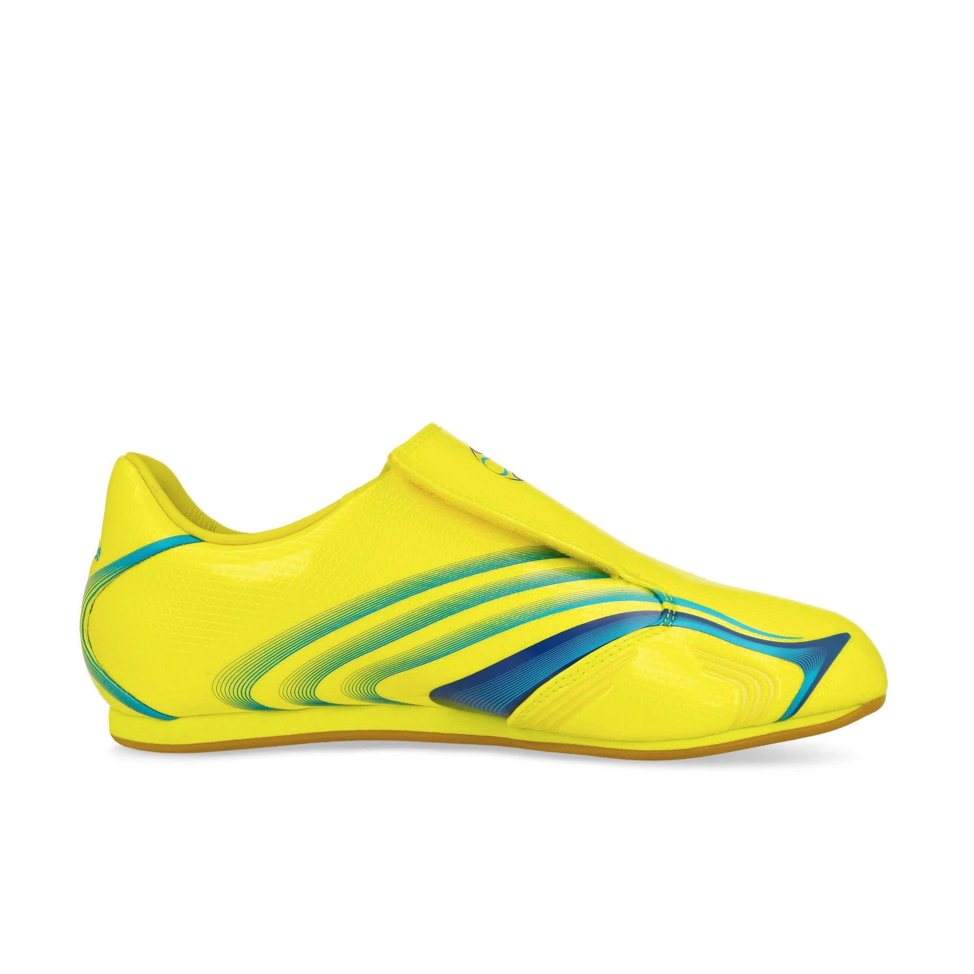[JR6026] WOMENS ADIDAS F50 TAEKWONDO 'BRIGHT YELLOW BRIGHT BLUE'
