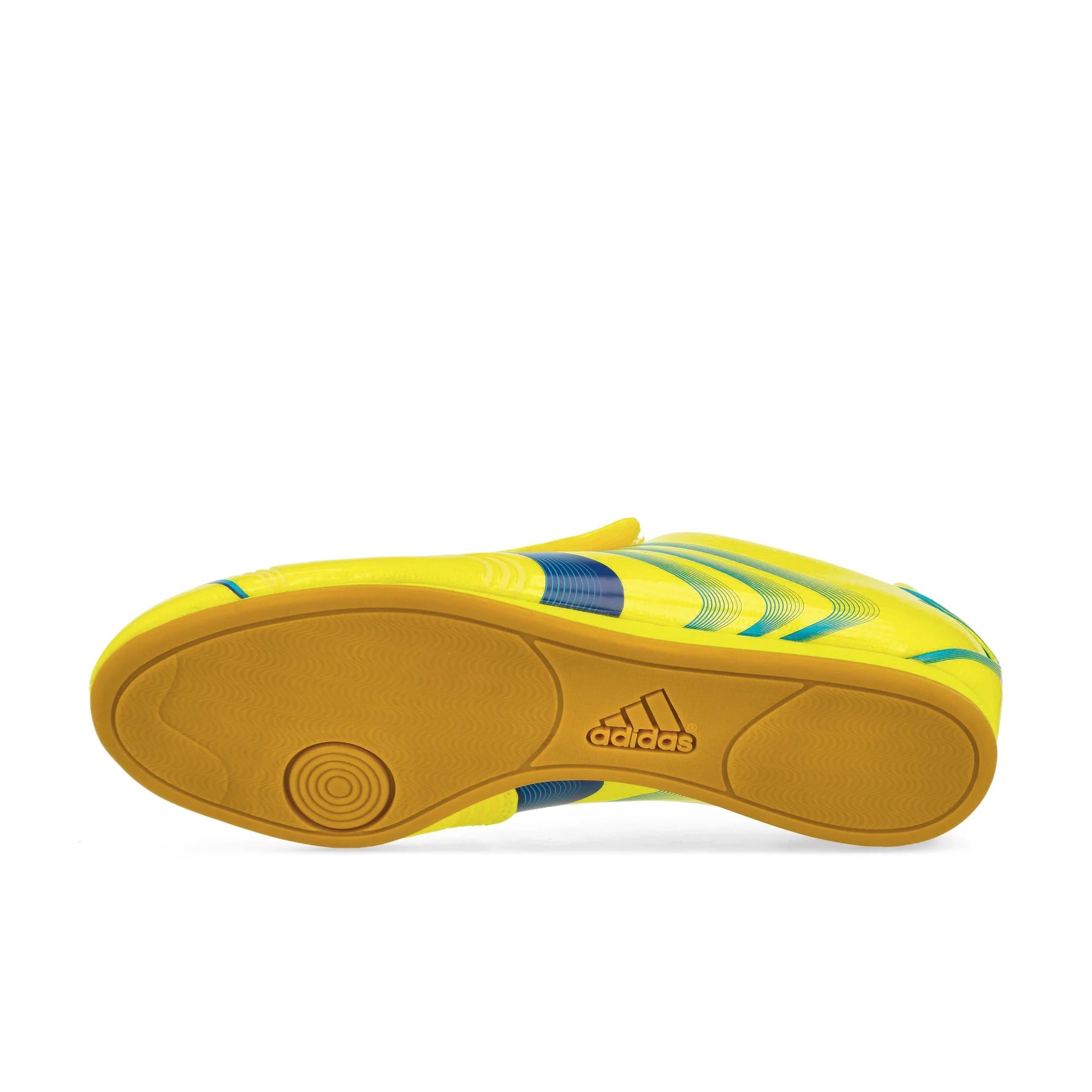[JR6026] WOMENS ADIDAS F50 TAEKWONDO 'BRIGHT YELLOW BRIGHT BLUE'