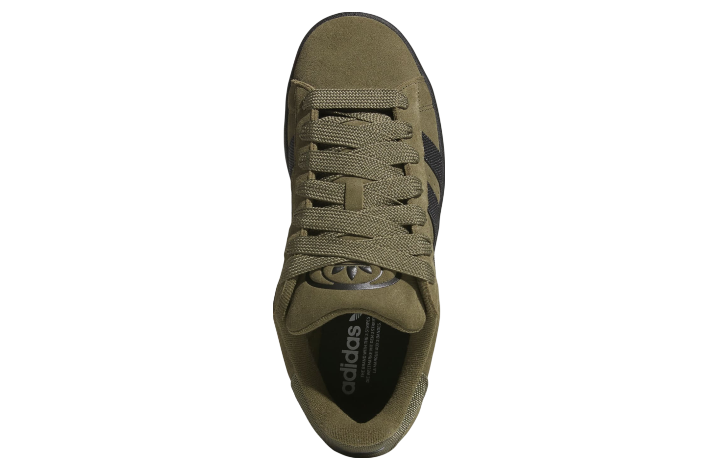 [JI3307] MENS ADIDAS CAMPUS 00 'OLIVE STRATA CORE BLACK'