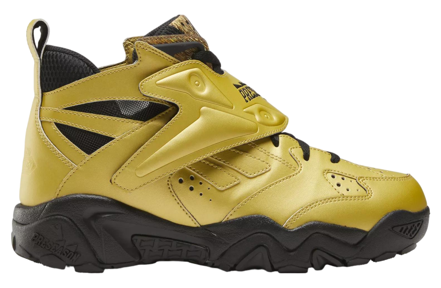 [100202417] Mens Reebok PRESEASON 94 x Panini 'Gold Prism'