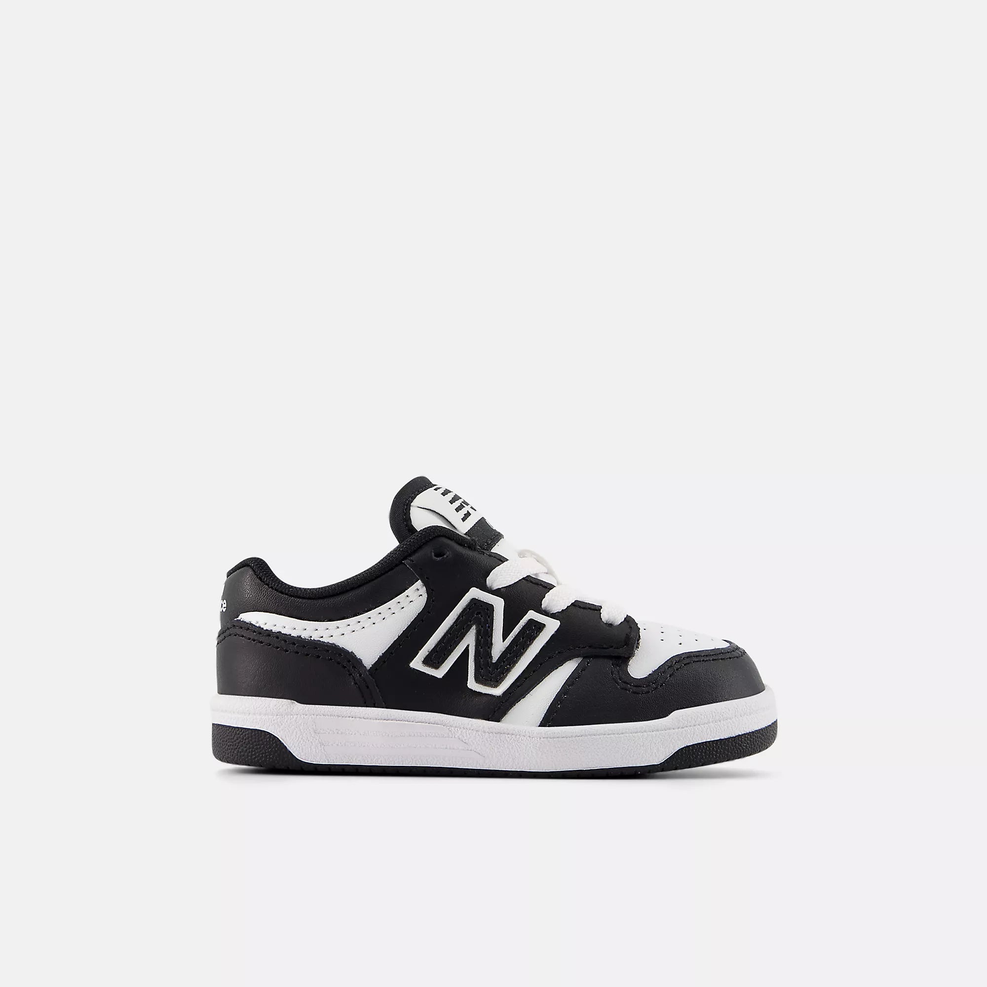 [ISB480BW] TODDLERS NEW BALANCE 480 'BLACK/WHITE' (TD)