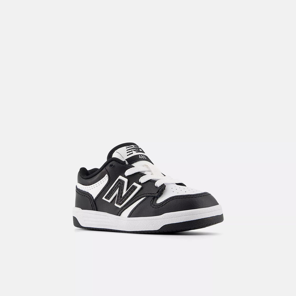 [ISB480BW] TODDLERS NEW BALANCE 480 'BLACK/WHITE' (TD)