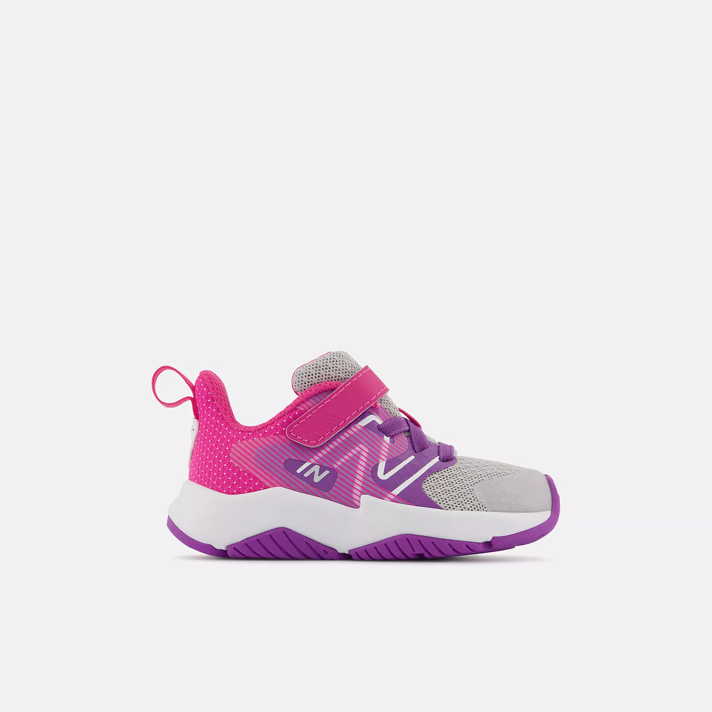 [ITRAVGP2 X-WIDE] TODDLERS NEW BALANCE RAVE RUN V2 'FOG HI-PINK' EXTRA WIDE