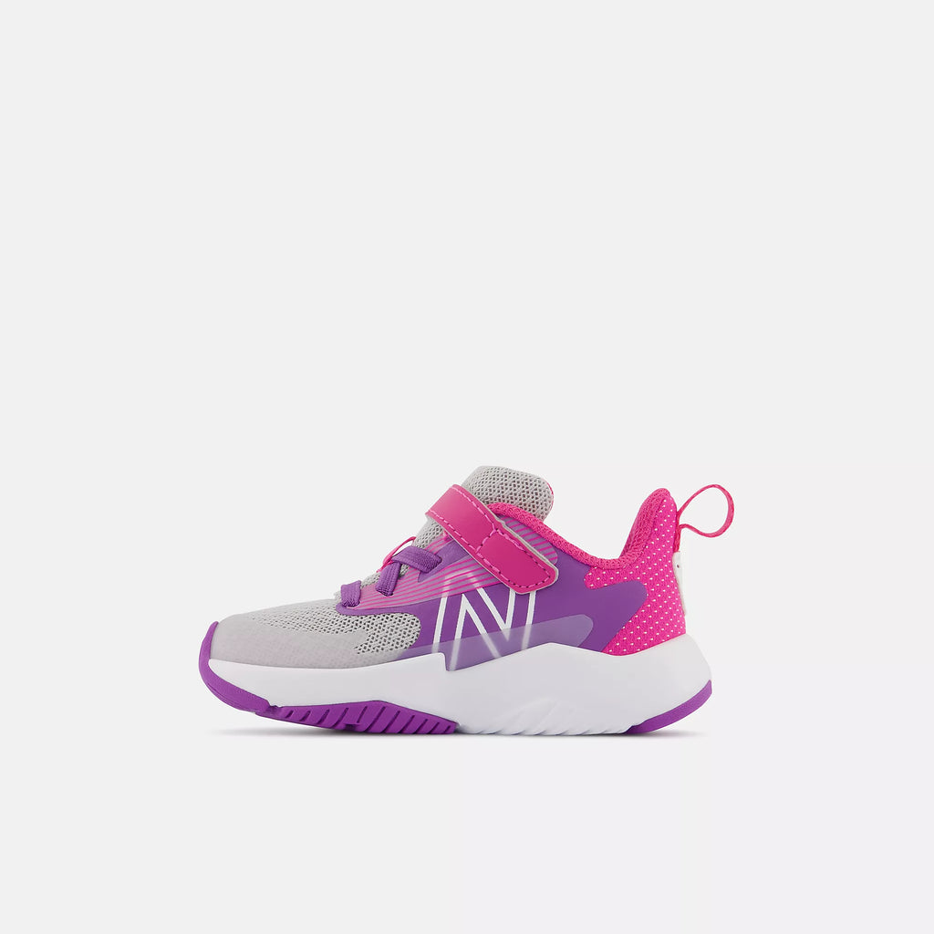 [ITRAVGP2 X-WIDE] TODDLERS NEW BALANCE RAVE RUN V2 'FOG HI-PINK' EXTRA WIDE