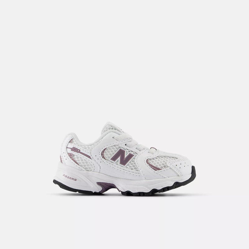 [IZ530SR] TODDLERS NEW BALANCE 530 'WHITE/DARK ICE WINE' (TD)