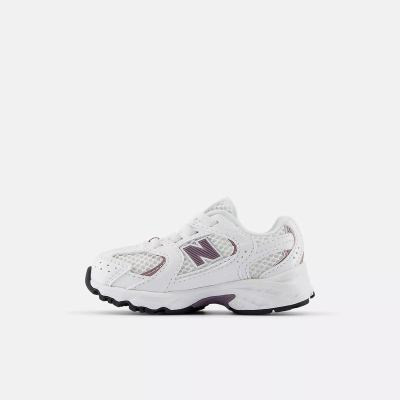 [IZ530SR] TODDLERS NEW BALANCE 530 'WHITE/DARK ICE WINE' (TD)