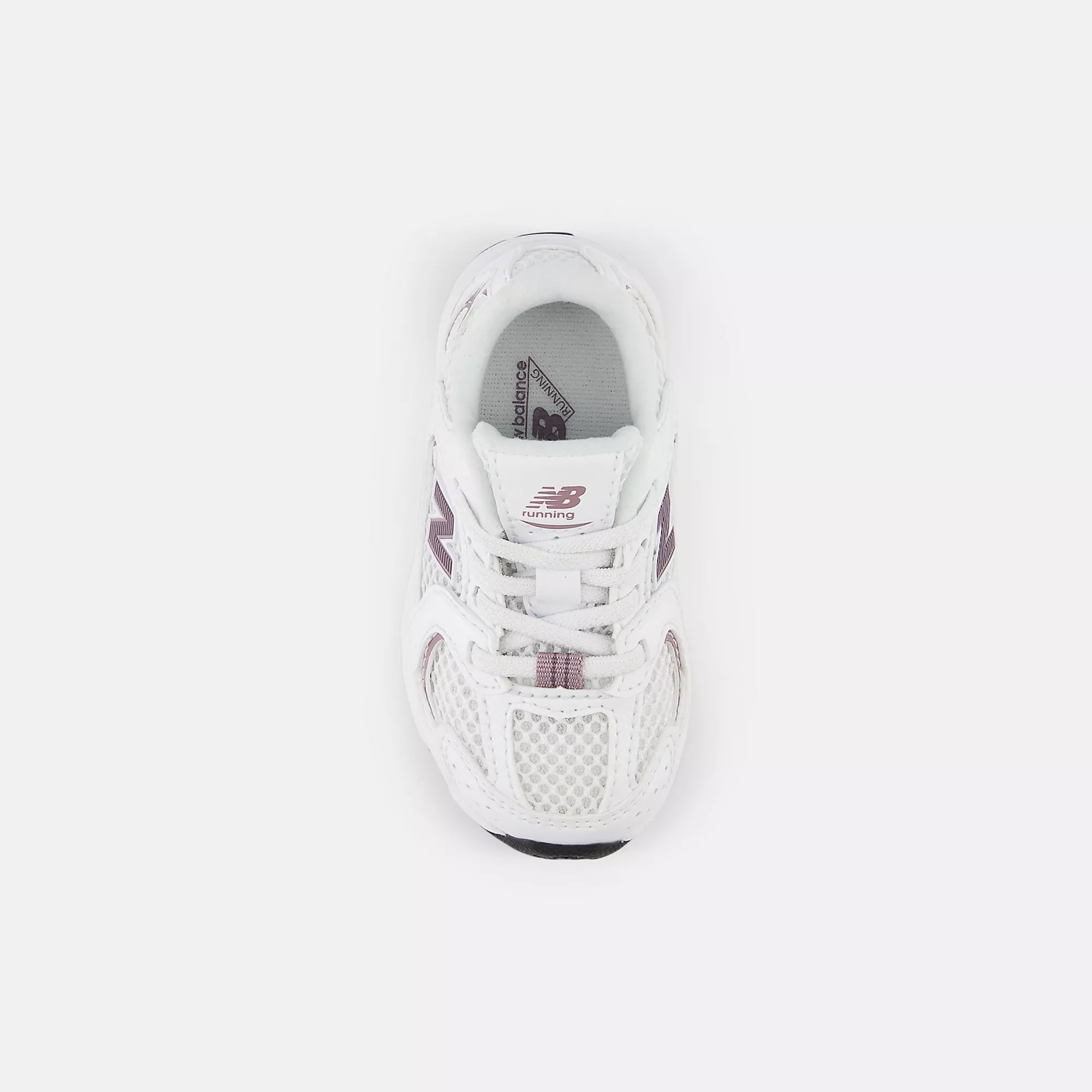 [IZ530SR] TODDLERS NEW BALANCE 530 'WHITE/DARK ICE WINE' (TD)
