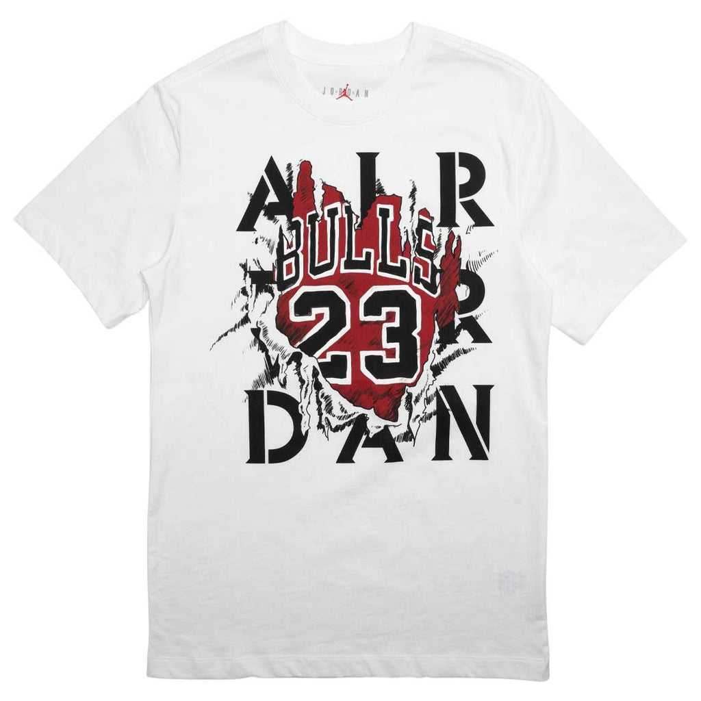 [DD5259-100] MENS AIR JORDAN AJ5 '85 GRAPHIC CHICAGO BULLS T-SHIRT TEE