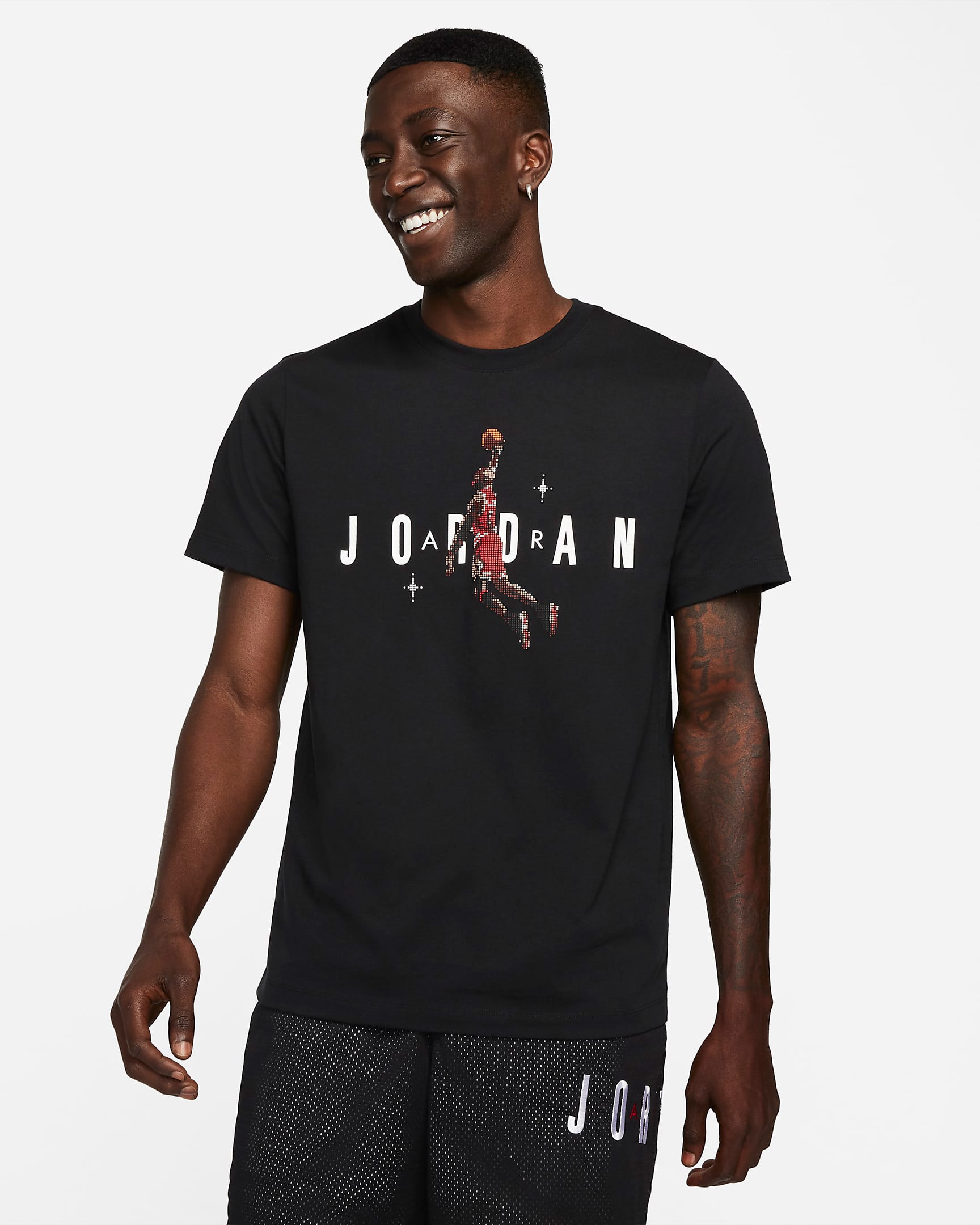 [DC9797-010] MENS AIR JORDAN JUMPMAN HOLIDAY GRAPHIC T-SHIRT