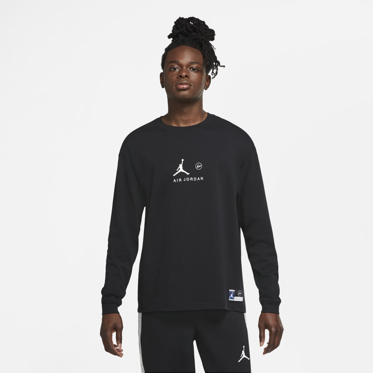 [DA2981-010] MENS AIR JORDAN X FRAGMENT LONG-SLEEVE T-SHIRT