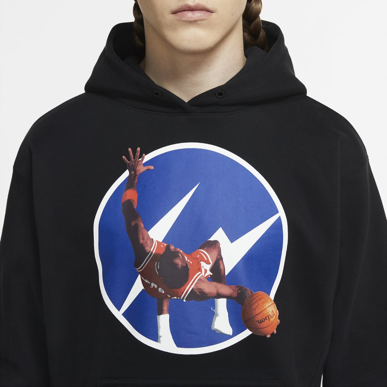 [DA2991-010] MENS AIR JORDAN X FRAGMENT IMAGE PULLOVER HOODIE