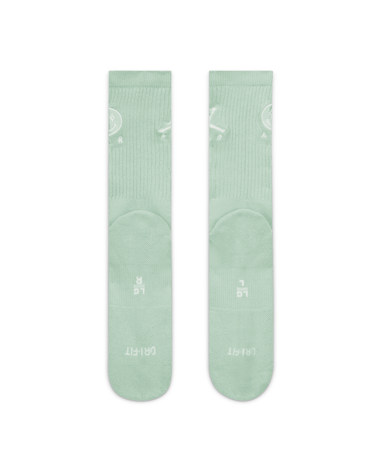 [DR9817-300] MENS AIR JORDAN X J BALVIN SOCKS 'GREEN'